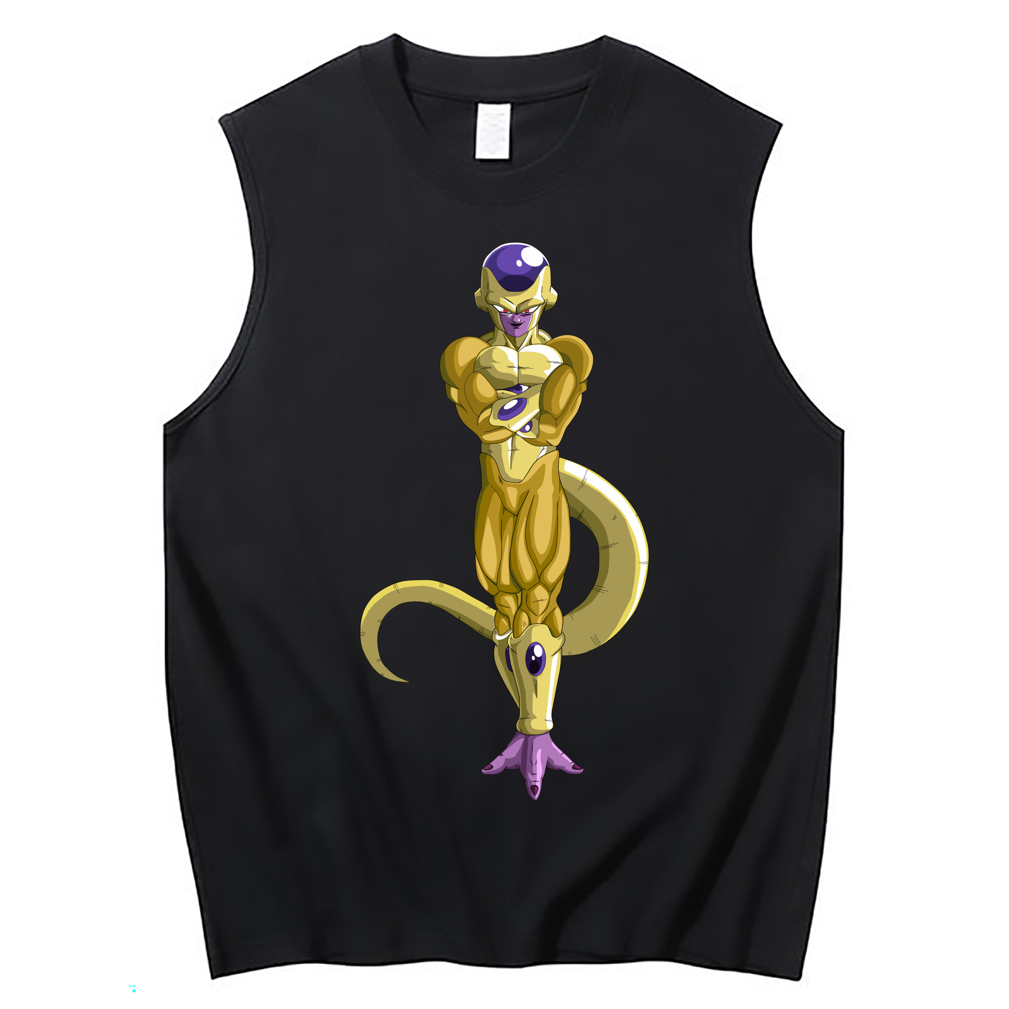 （画像用） ドラゴンボール フリーザ DRAGON BALL Frieza コットン100％タンクトップ（フロントプリント）