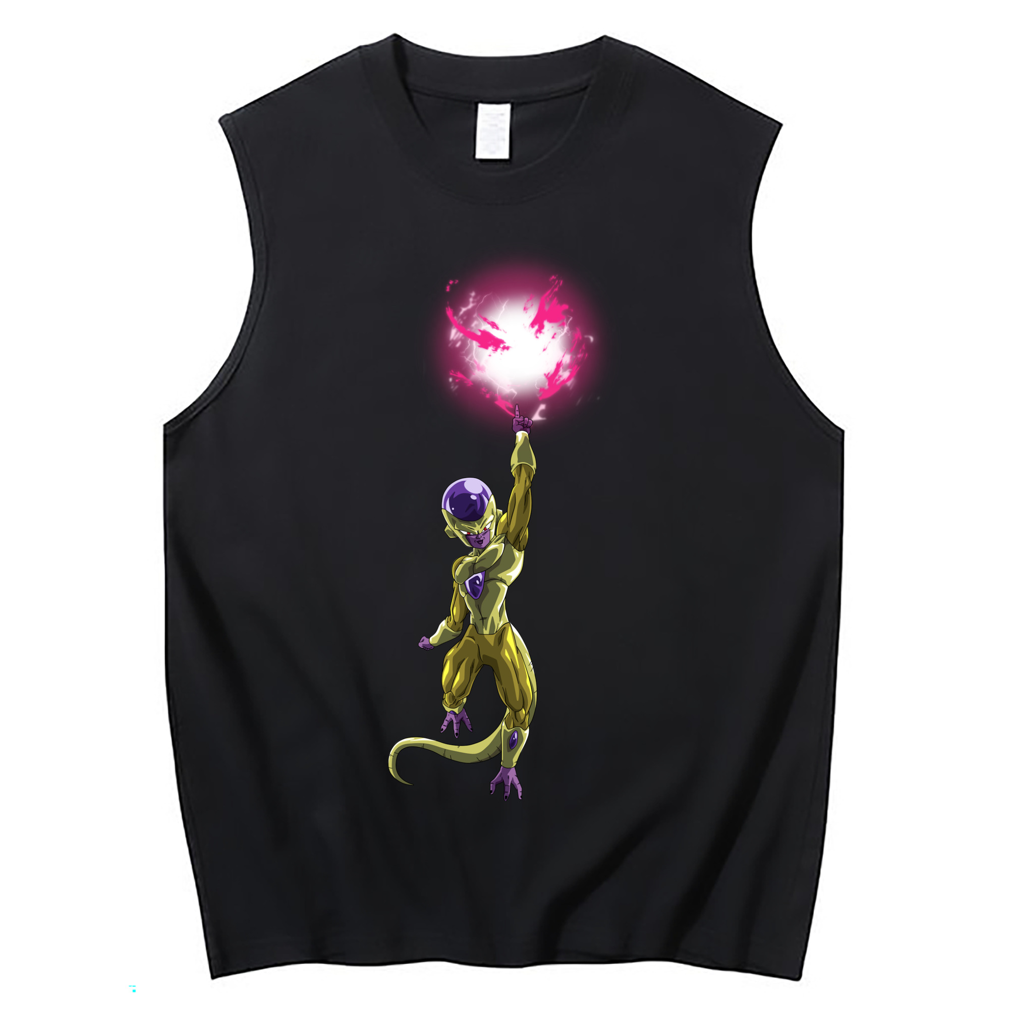 （画像用） ドラゴンボール フリーザ DRAGON BALL Frieza コットン100％タンクトップ（フロントプリント）