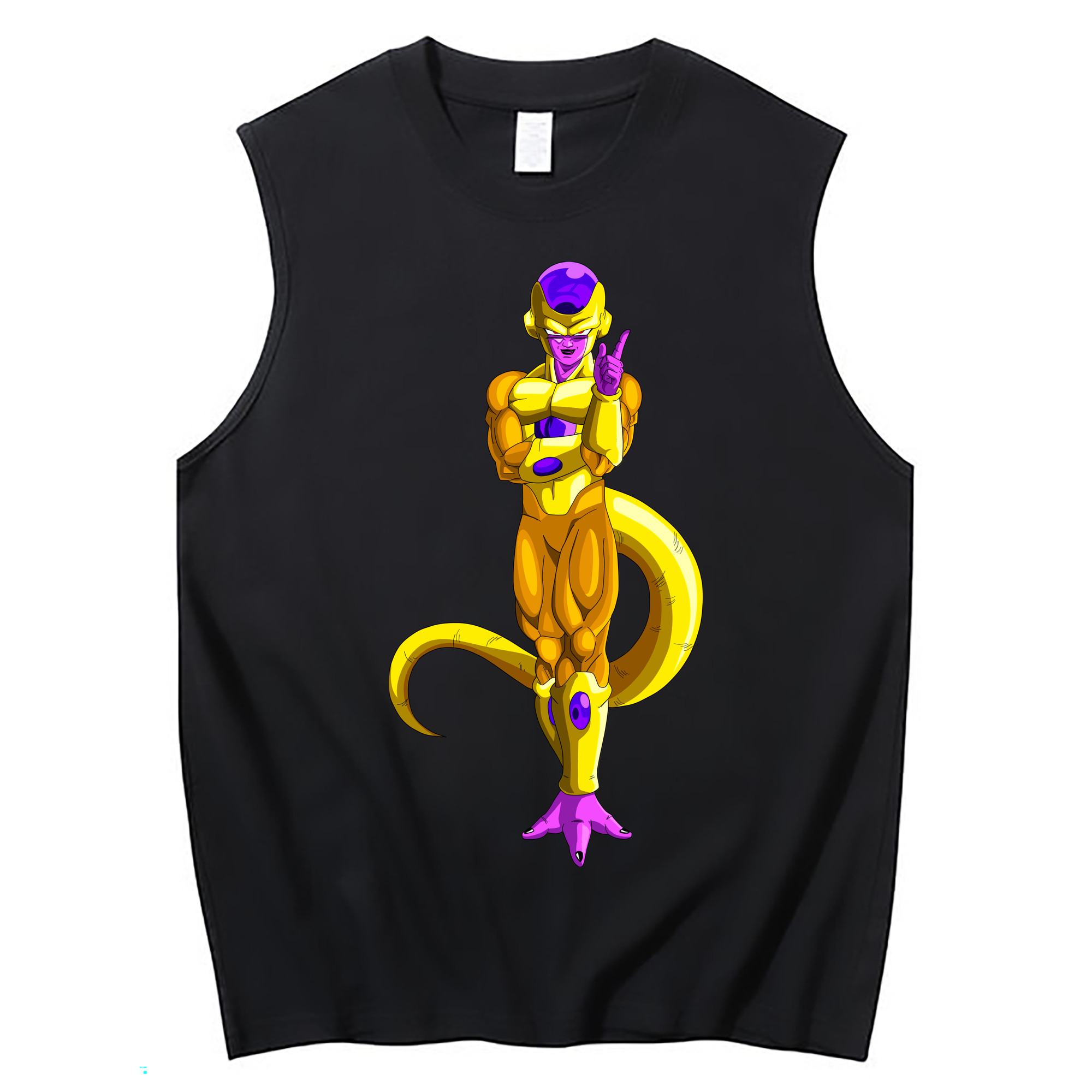 （画像用） ドラゴンボール フリーザ DRAGON BALL Frieza コットン100％タンクトップ（フロントプリント）