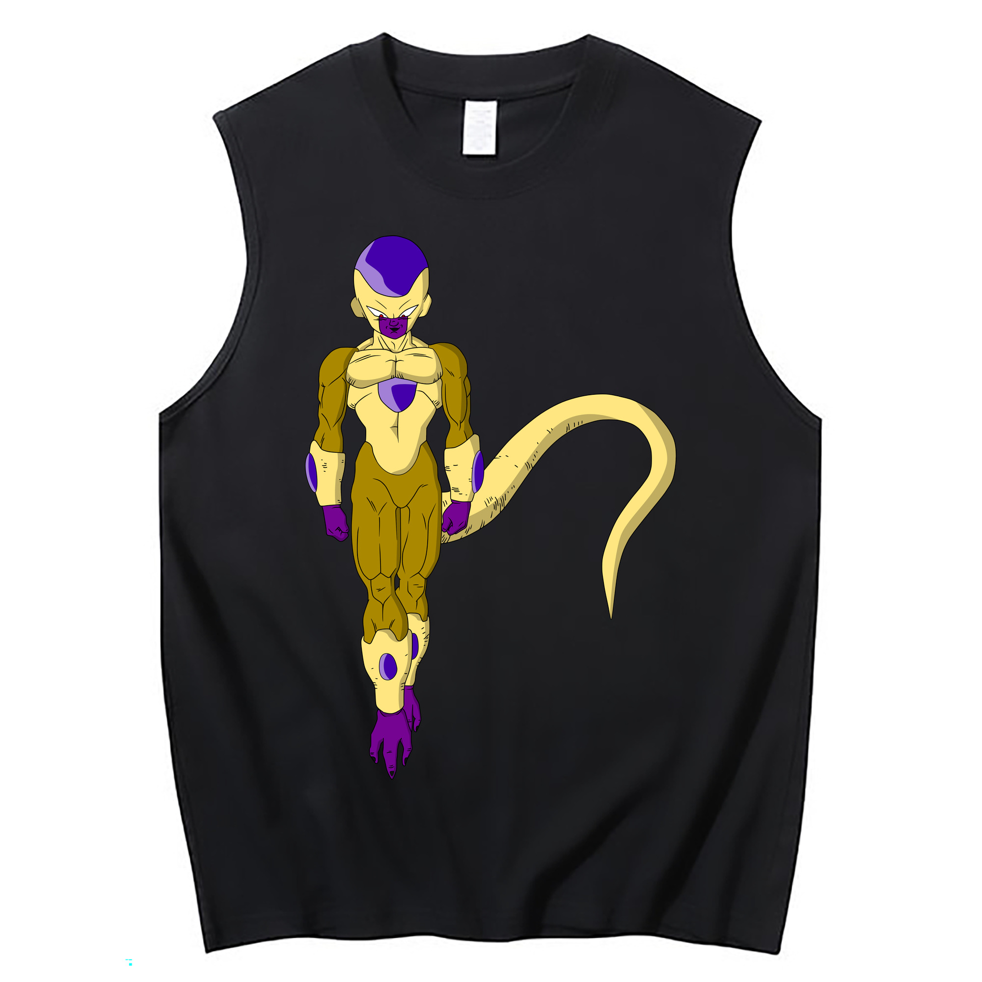 （画像用） ドラゴンボール フリーザ DRAGON BALL Frieza コットン100％タンクトップ（フロントプリント）