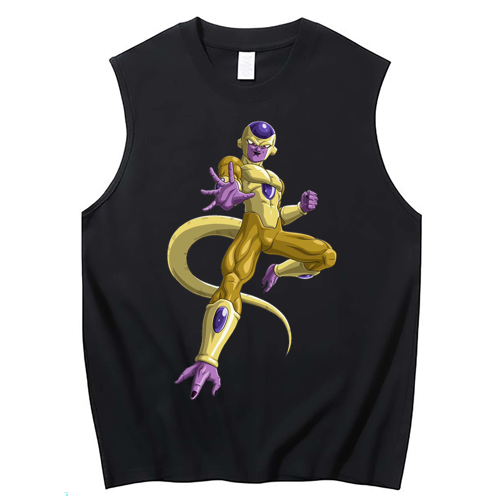（画像用） ドラゴンボール フリーザ DRAGON BALL Frieza コットン100％タンクトップ（フロントプリント）