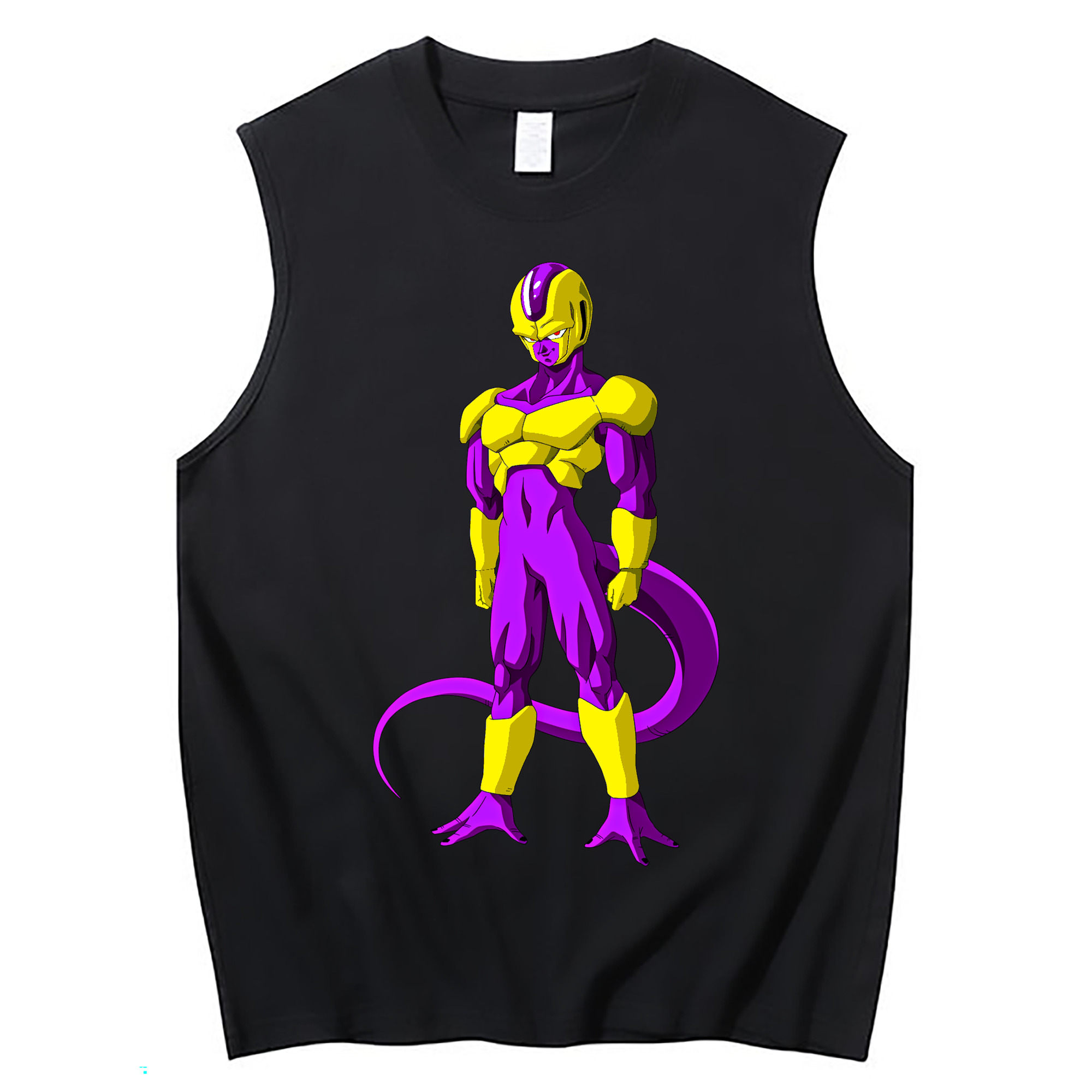 （画像用） ドラゴンボール フリーザ DRAGON BALL Frieza コットン100％タンクトップ（フロントプリント）