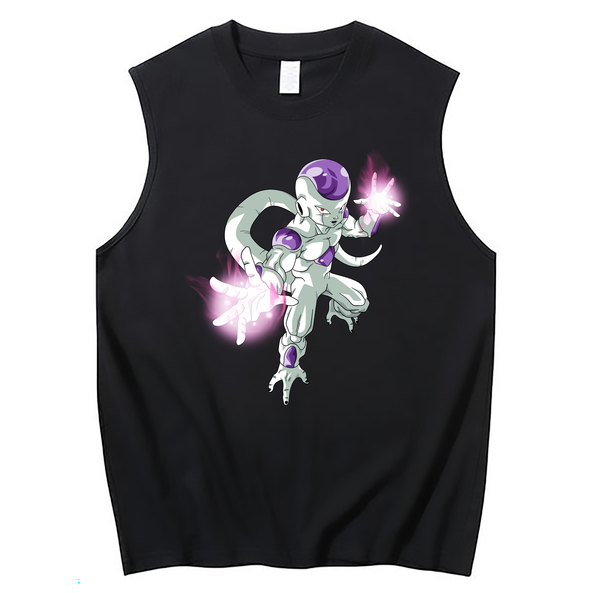 （画像用） ドラゴンボール フリーザ DRAGON BALL Frieza コットン100％タンクトップ（フロントプリント）