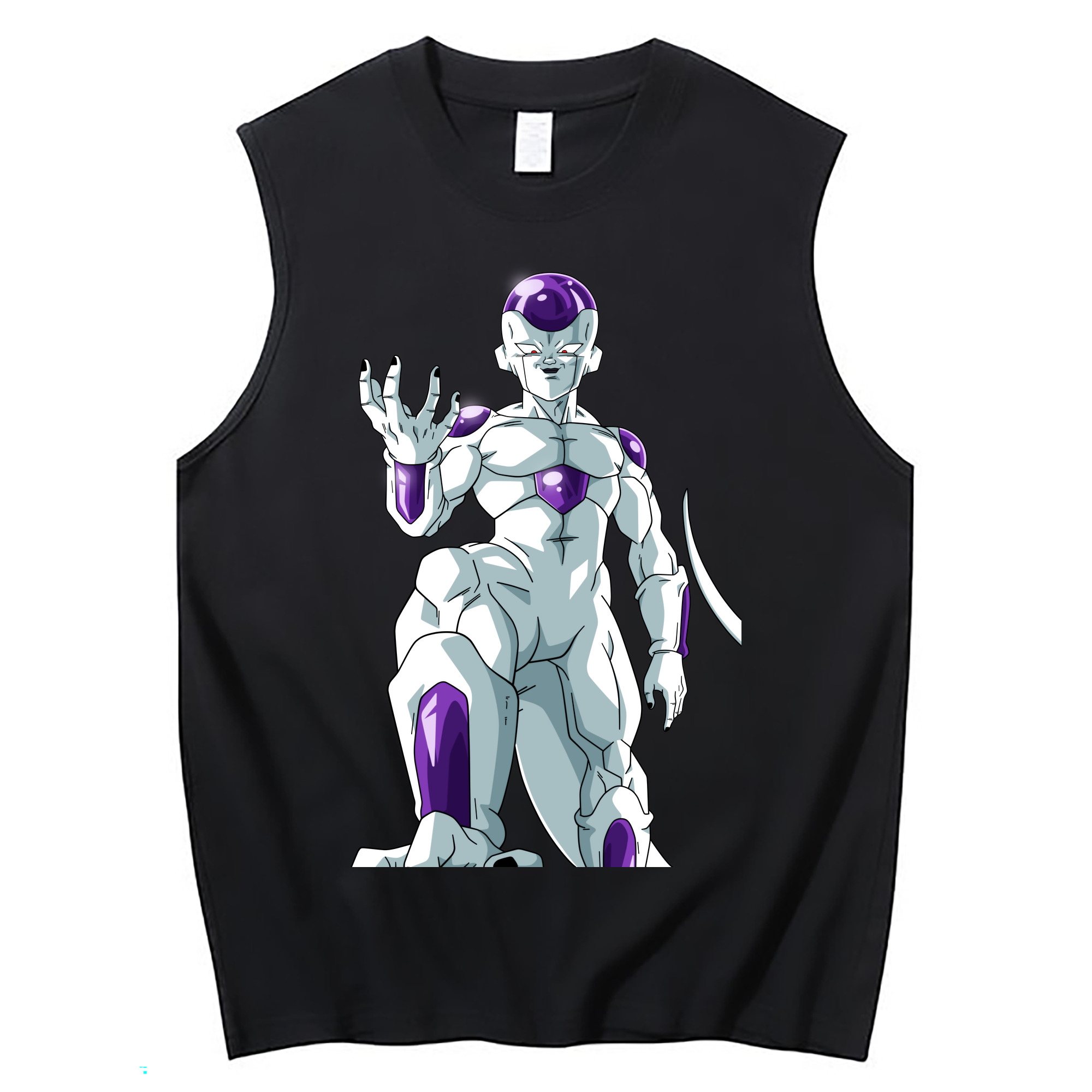 （画像用） ドラゴンボール フリーザ DRAGON BALL Frieza コットン100％タンクトップ（フロントプリント）
