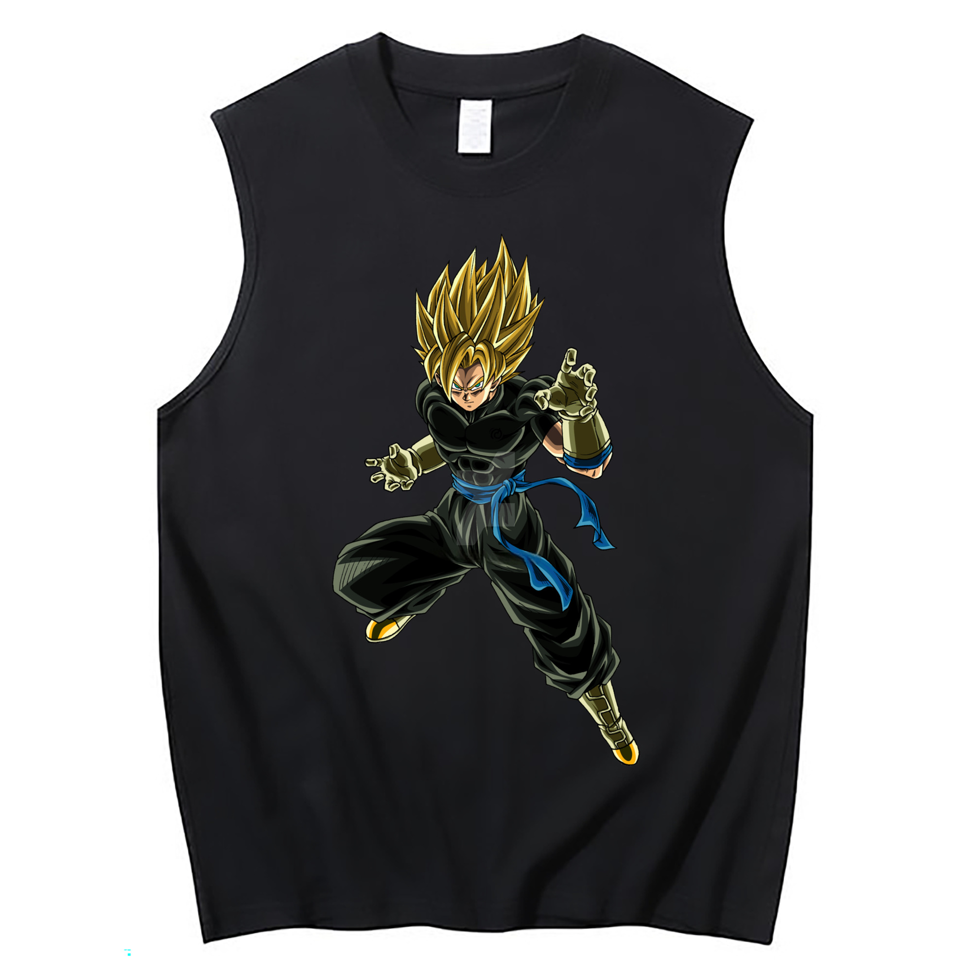 （画像用） ドラゴンボール ベジット DRAGON BALL Vegetto コットン100％タンクトップ（フロントプリント）