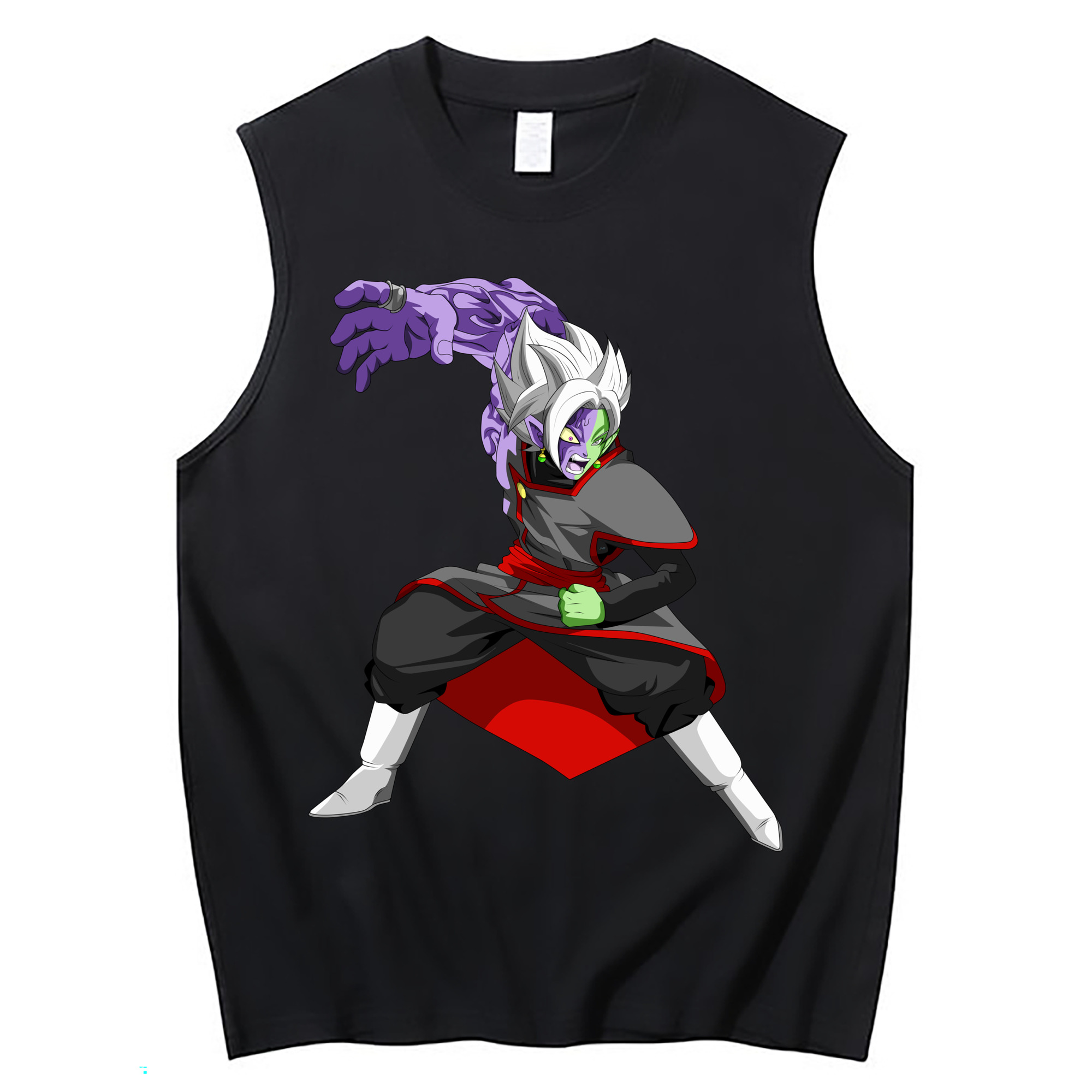 （画像用） ドラゴンボール ベジット DRAGON BALL Vegetto コットン100％タンクトップ（フロントプリント）