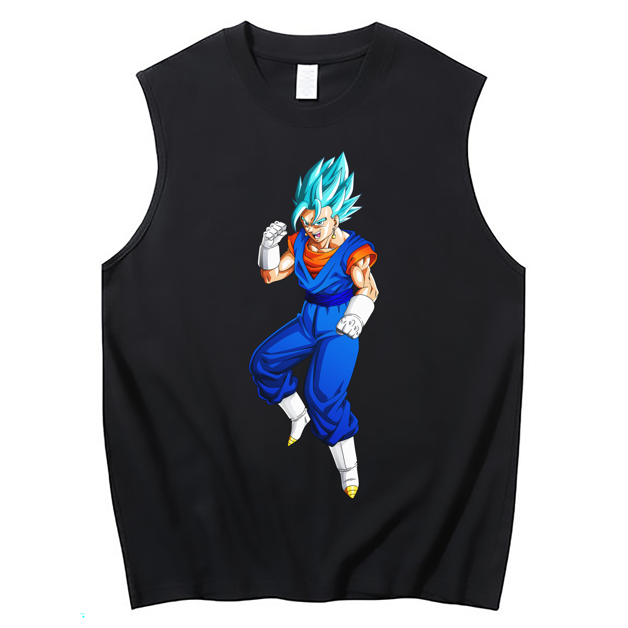 （画像用） ドラゴンボール ベジット DRAGON BALL Vegetto コットン100％タンクトップ（フロントプリント）