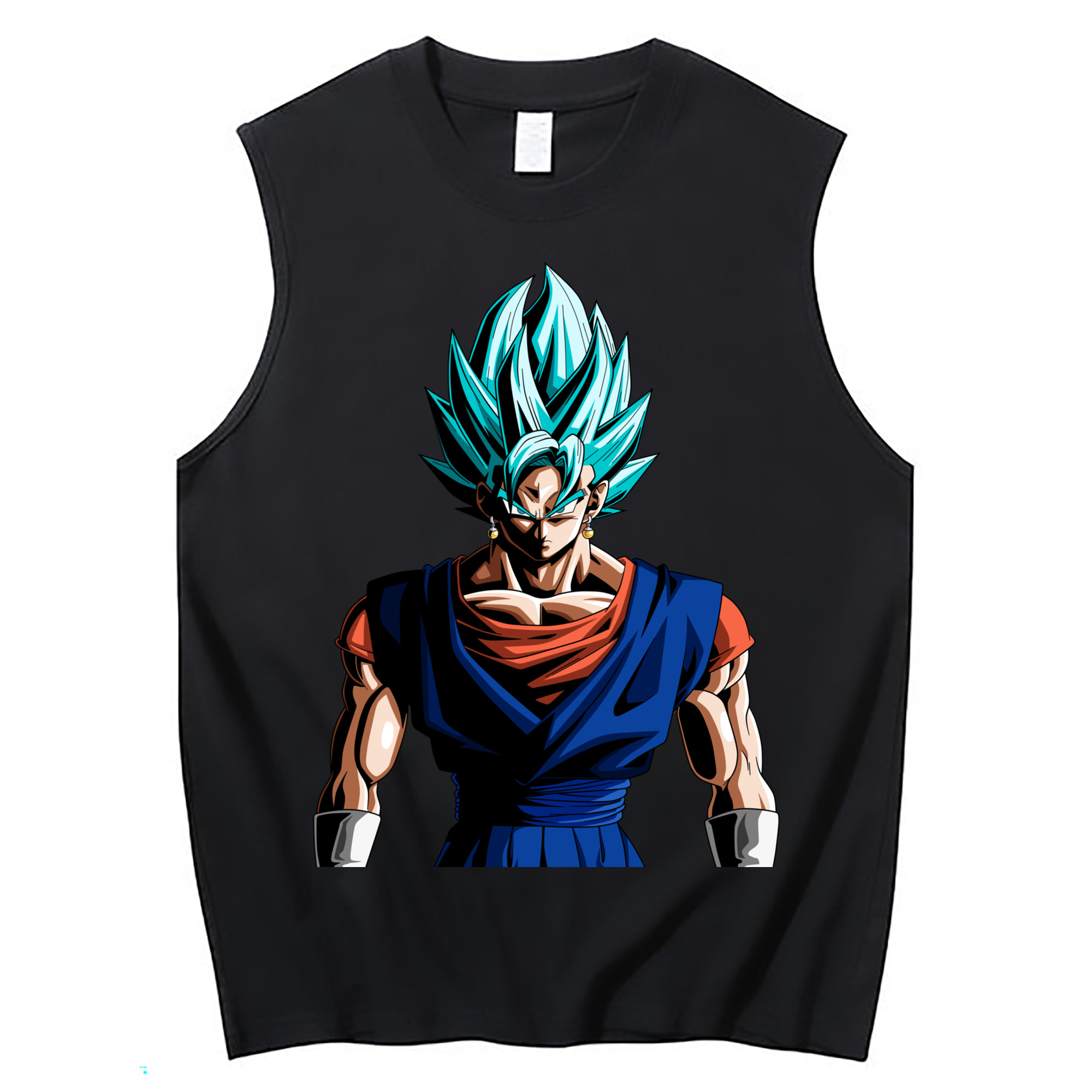 （画像用） ドラゴンボール ベジット DRAGON BALL Vegetto コットン100％タンクトップ（フロントプリント）