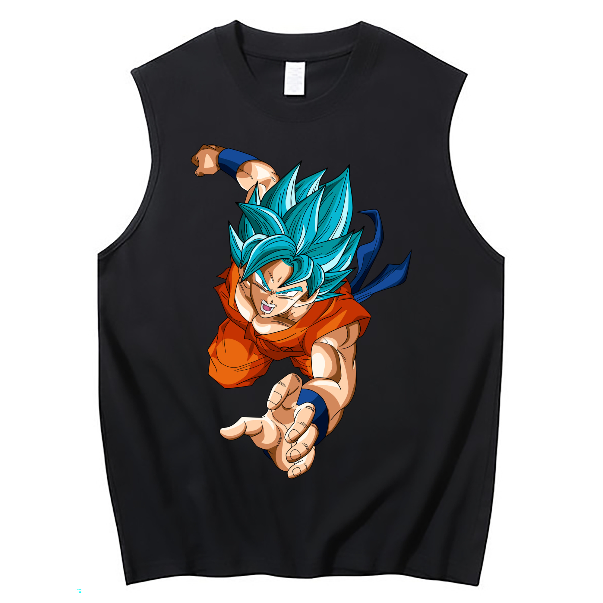 （画像用） ドラゴンボール ベジット DRAGON BALL Vegetto コットン100％タンクトップ（フロントプリント）