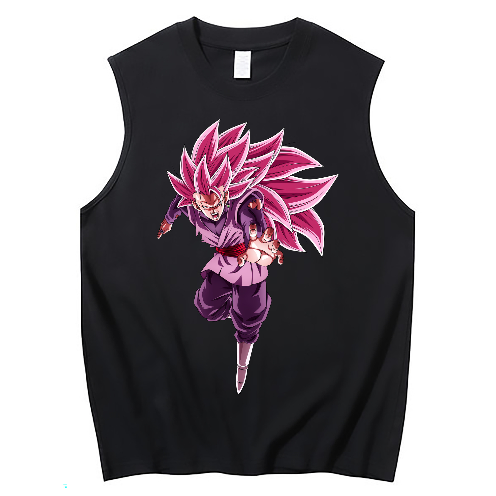 （画像用） ドラゴンボール ベジット DRAGON BALL Vegetto コットン100％タンクトップ（フロントプリント）