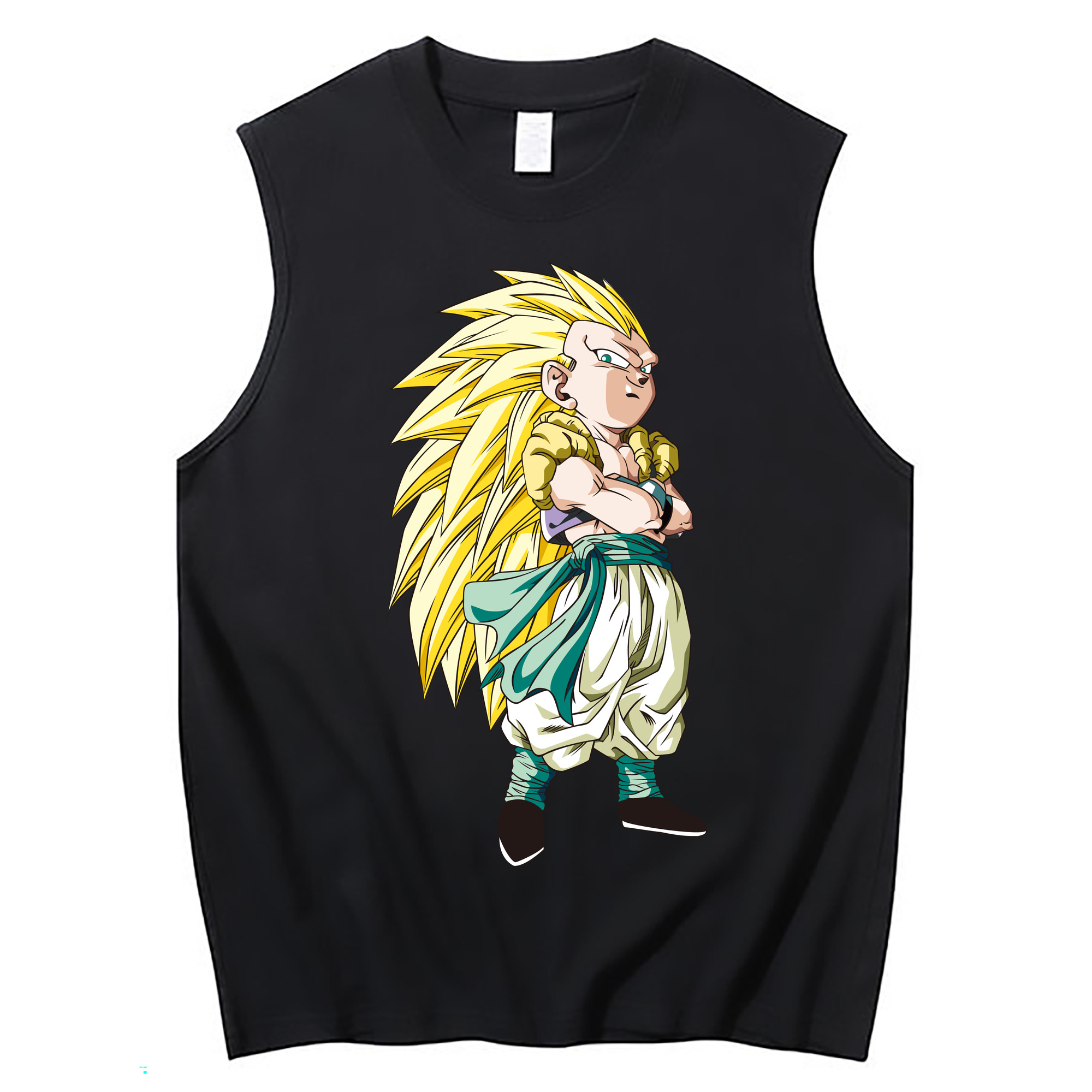 （画像用） ドラゴンボール ベジット DRAGON BALL Vegetto コットン100％タンクトップ（フロントプリント）