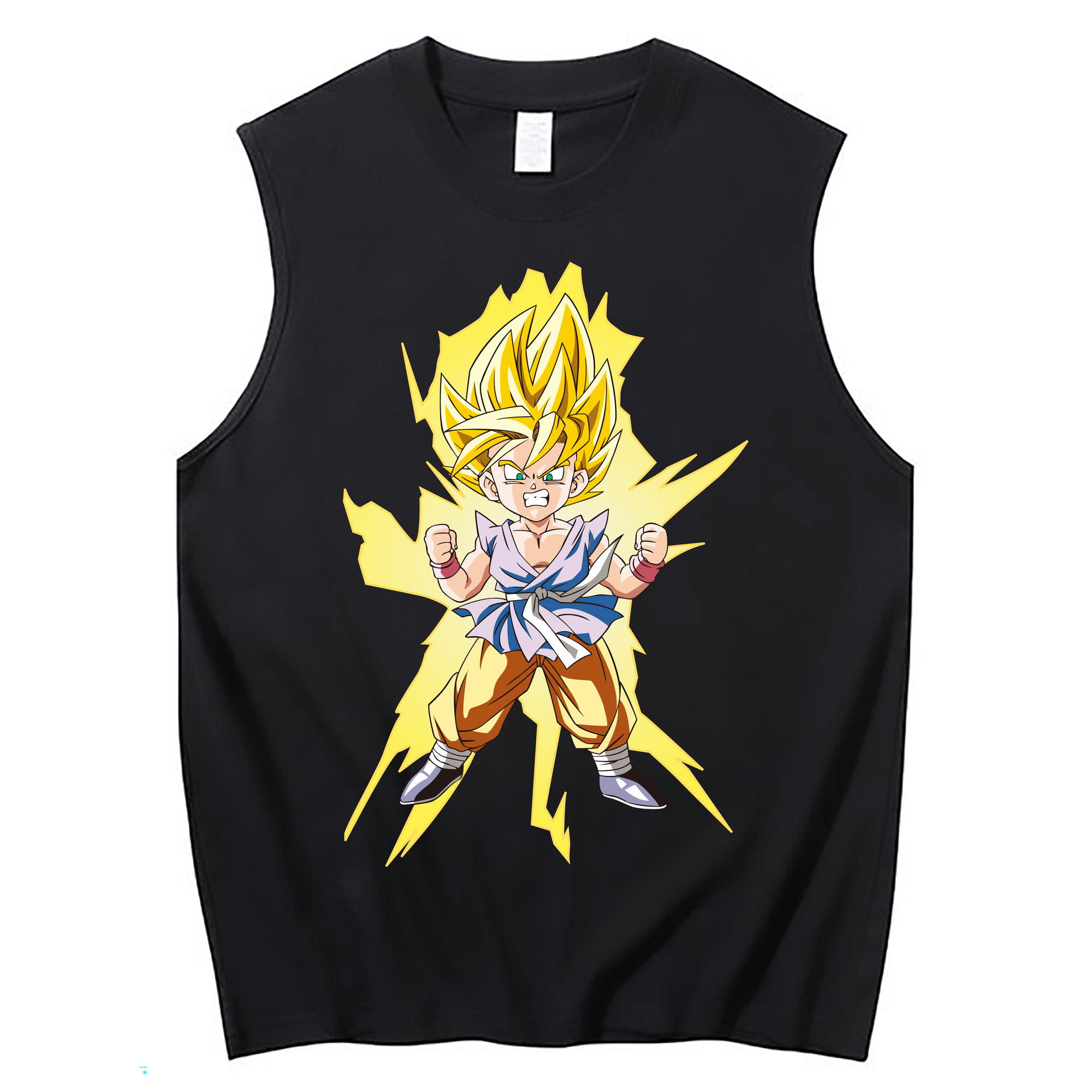 （画像用） ドラゴンボール ベジット DRAGON BALL Vegetto コットン100％タンクトップ（フロントプリント）