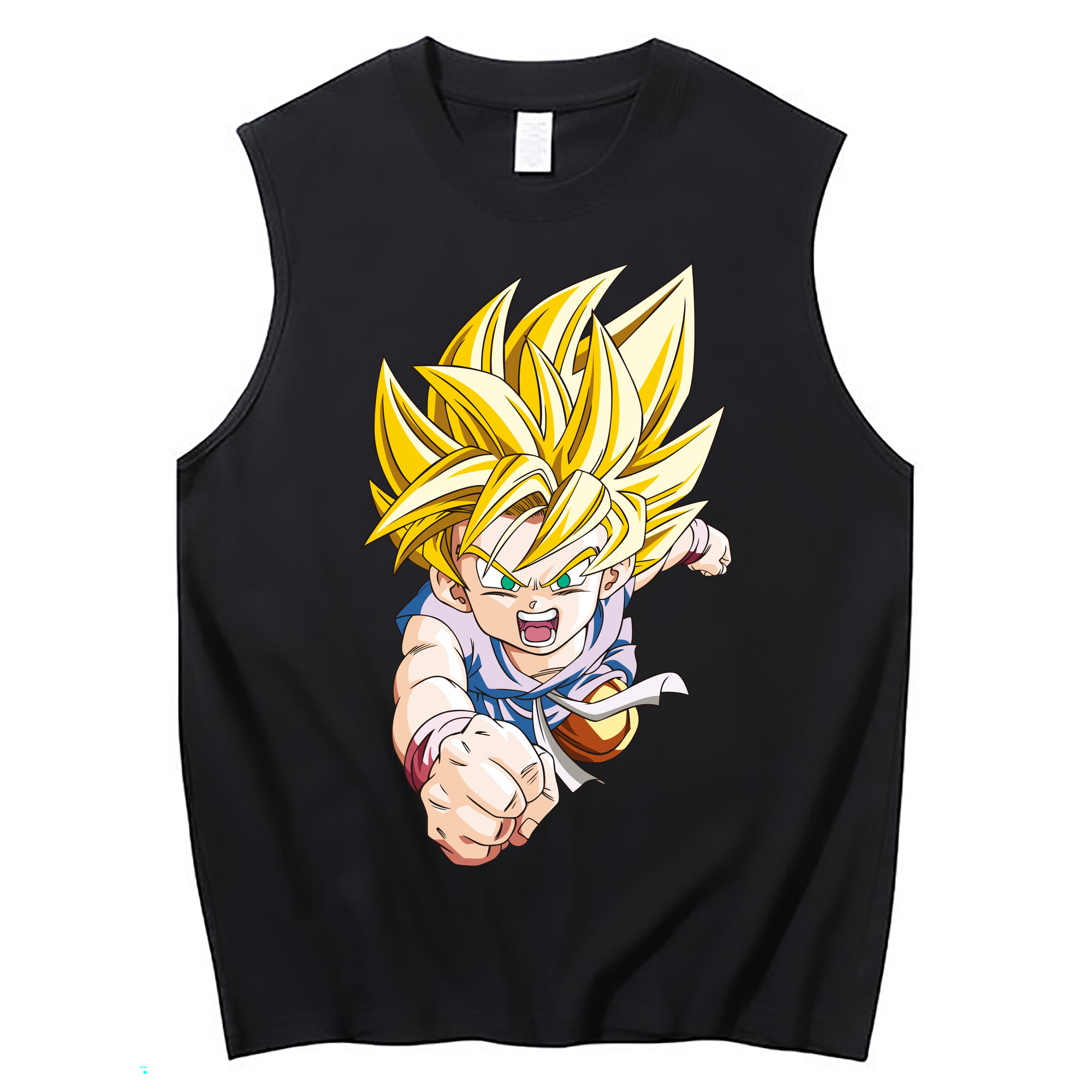 （画像用） ドラゴンボール ベジット DRAGON BALL Vegetto コットン100％タンクトップ（フロントプリント）