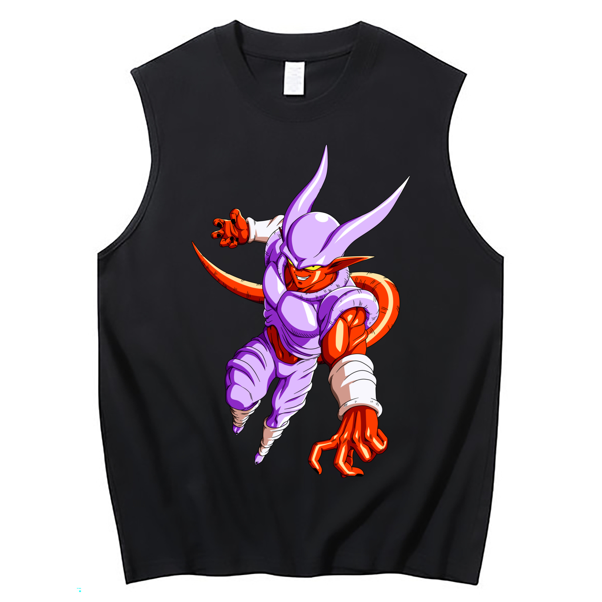 （画像用） ドラゴンボール ジャネンバ DRAGON BALL Janemba コットン100％タンクトップ（フロントプリント）