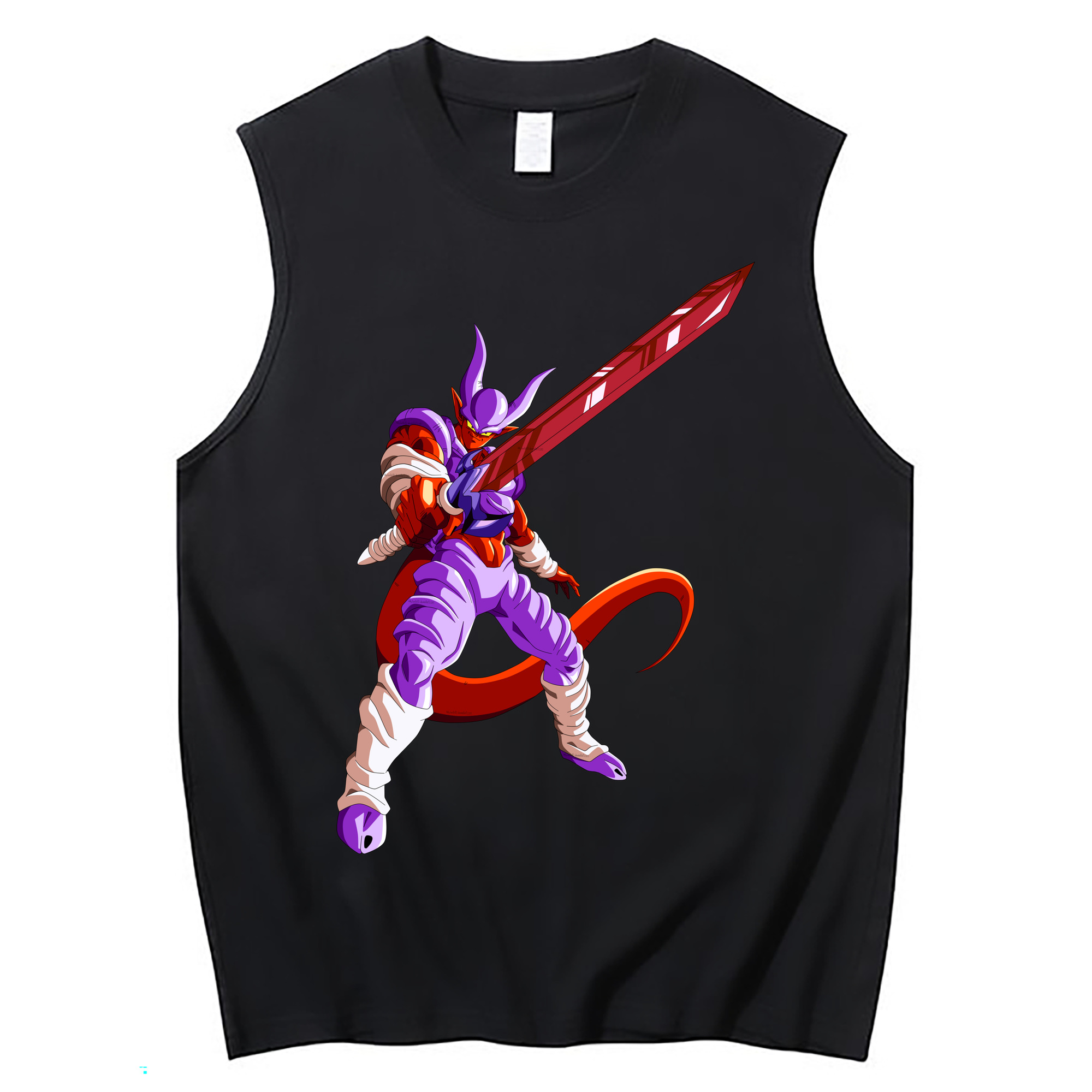 （画像用） ドラゴンボール ジャネンバ DRAGON BALL Janemba コットン100％タンクトップ（フロントプリント）