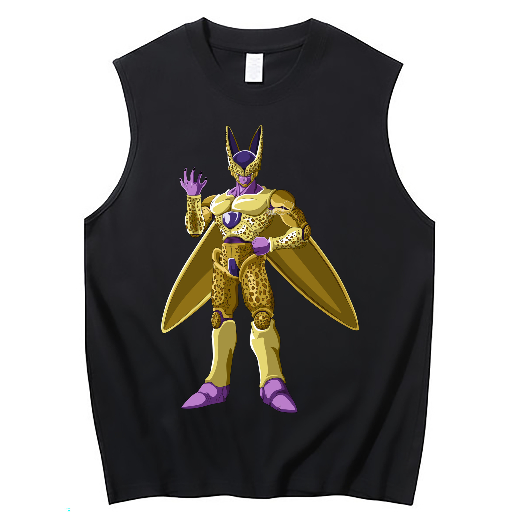 （画像用） ドラゴンボール セル DRAGON BALL Cell コットン100％タンクトップ（フロントプリント）