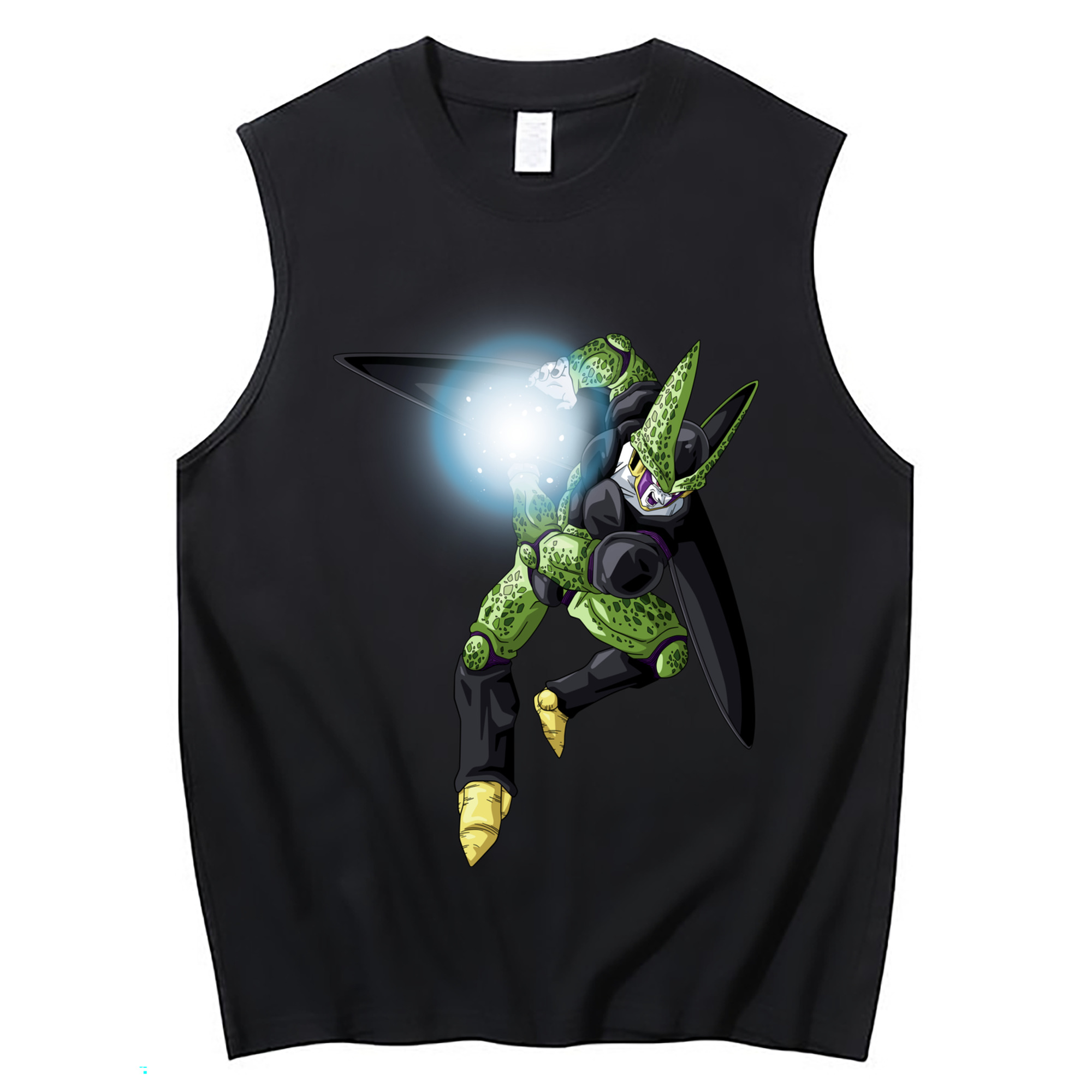 （画像用） ドラゴンボール セル DRAGON BALL Cell コットン100％タンクトップ（フロントプリント）