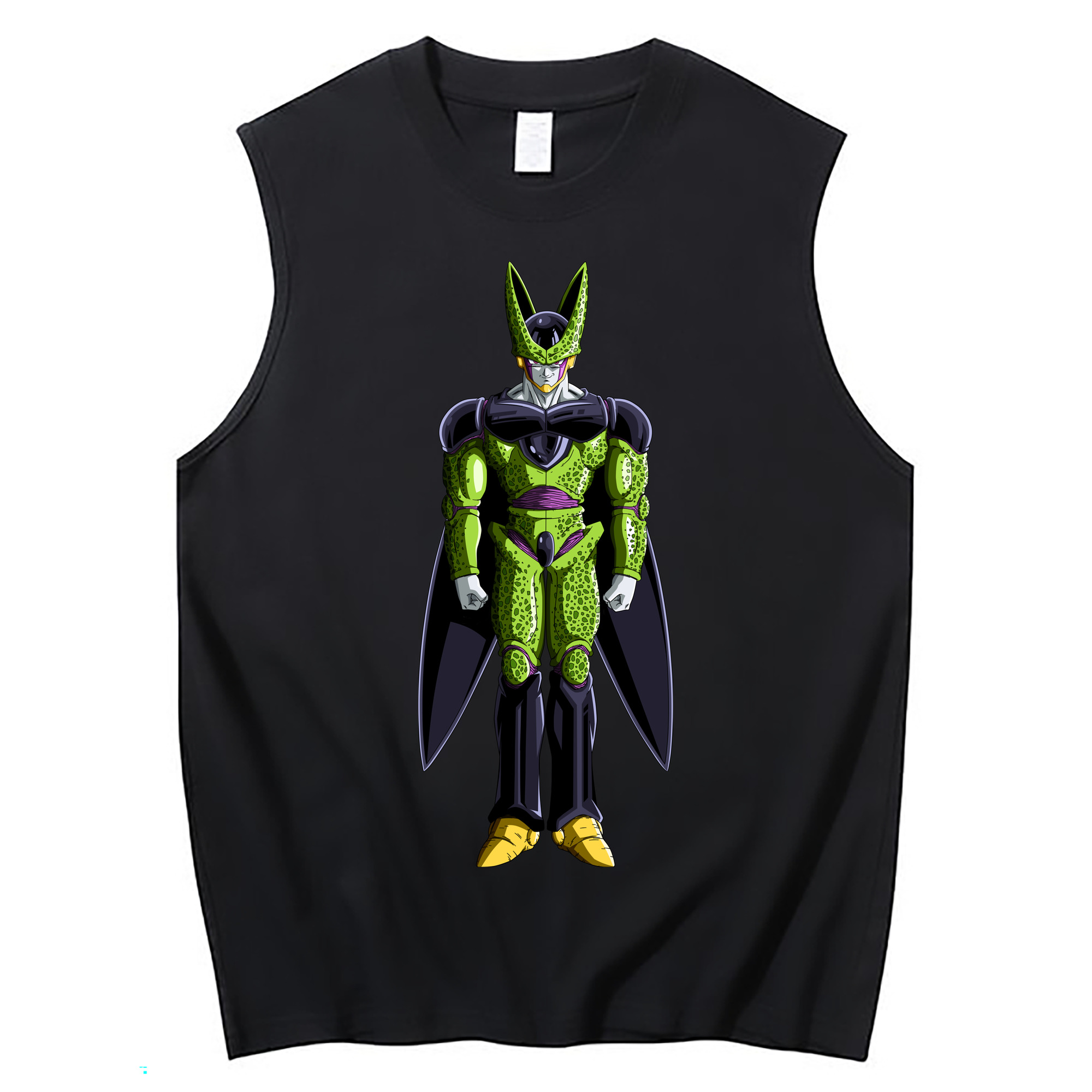 （画像用） ドラゴンボール セル DRAGON BALL Cell コットン100％タンクトップ（フロントプリント）