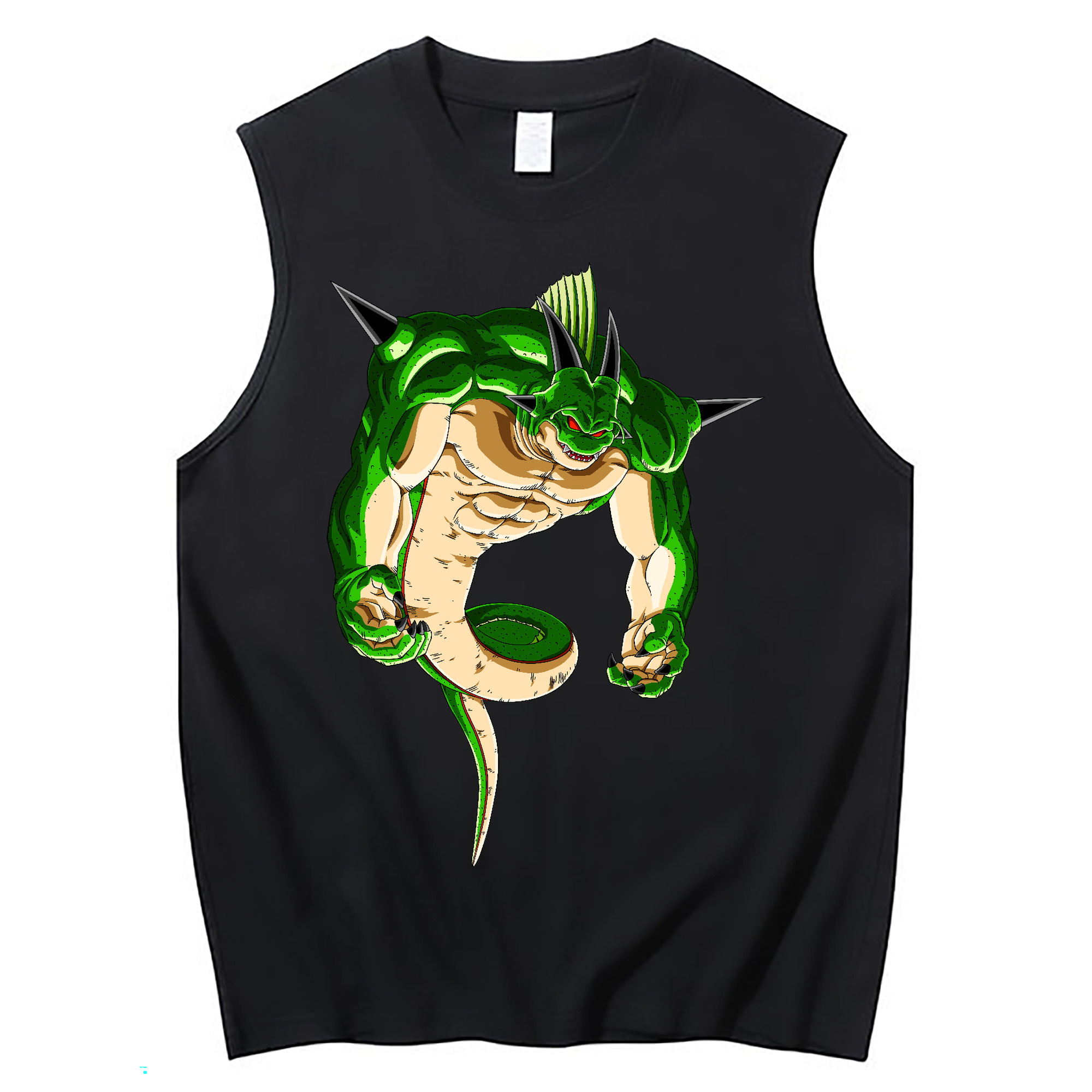 （画像用） ドラゴンボール 神龍 シェンロン DRAGON BALL Shenron コットン100％タンクトップ（フロントプリント）
