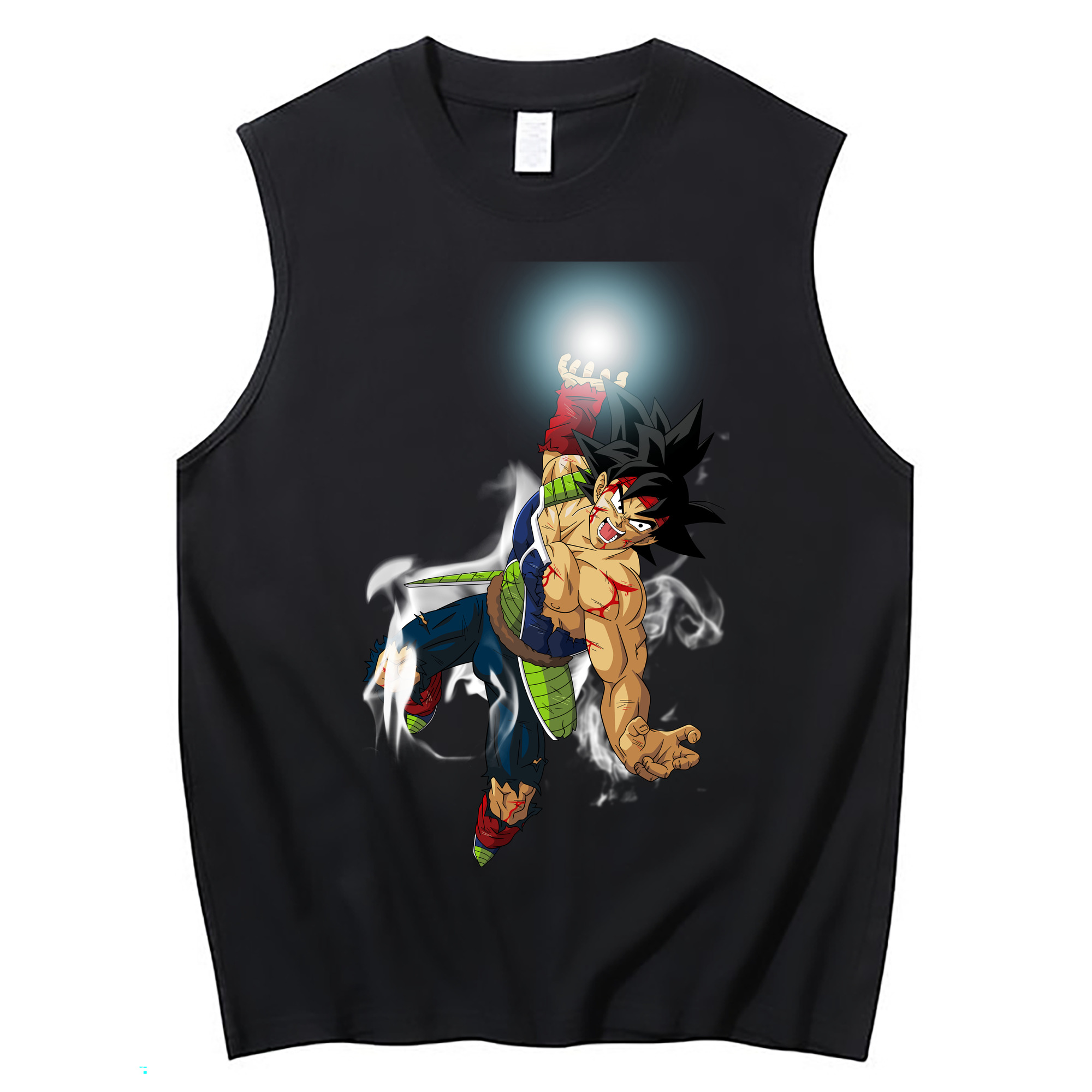 （画像用） ドラゴンボール バーダック DRAGON BALL Burdock コットン100％タンクトップ（フロントプリント）