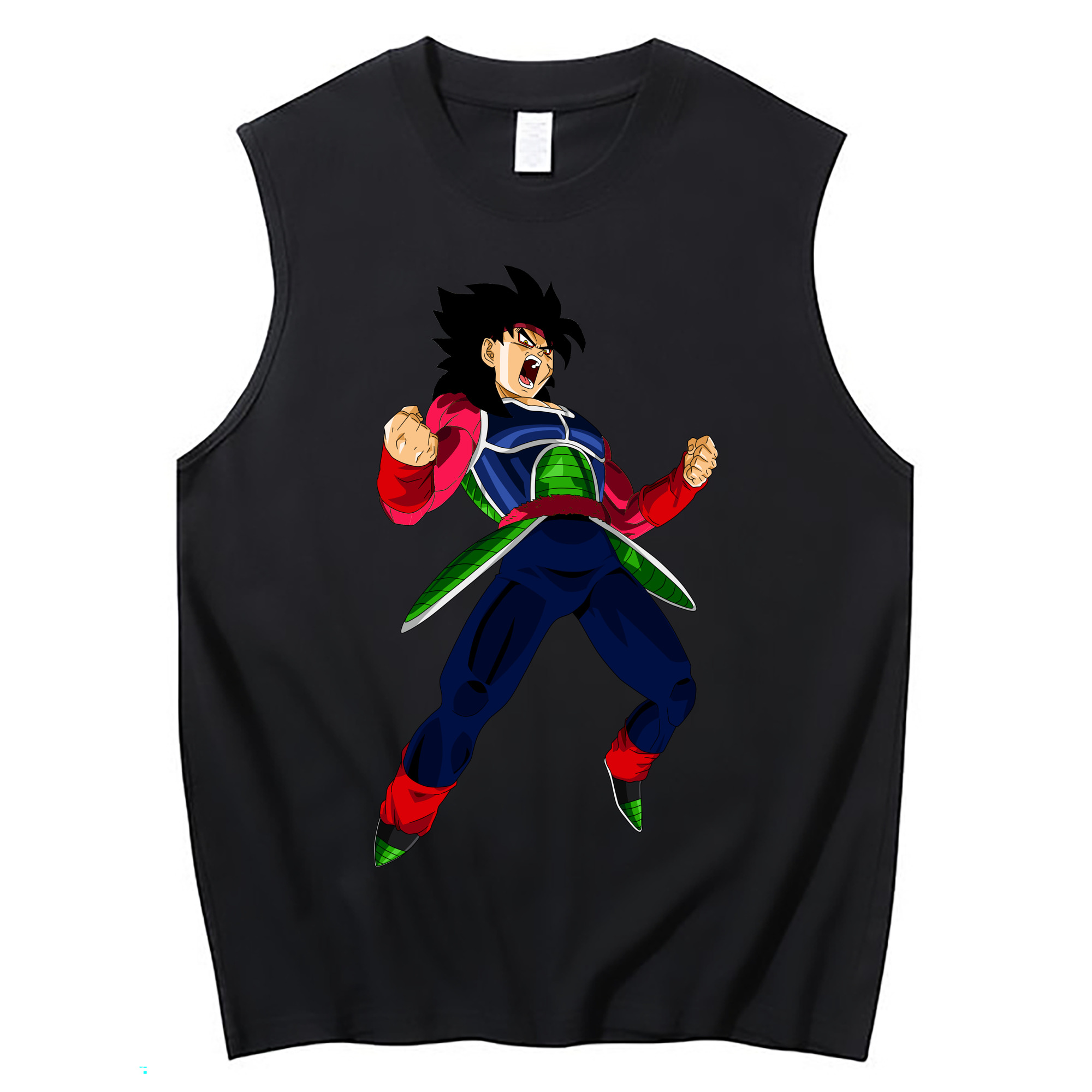 （画像用） ドラゴンボール バーダック DRAGON BALL Burdock コットン100％タンクトップ（フロントプリント）