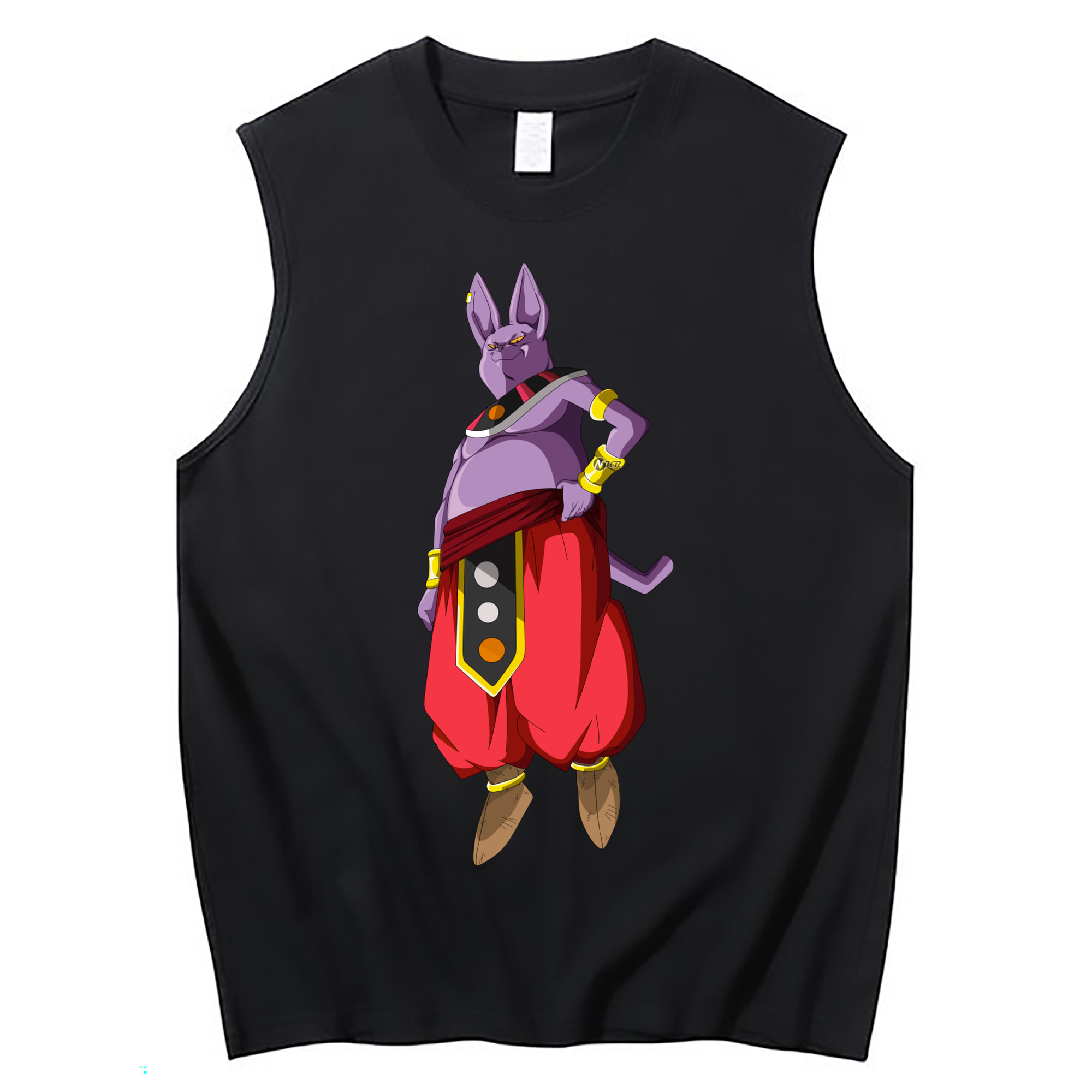（画像用） ドラゴンボール シャンパ DRAGON BALL Champa コットン100％タンクトップ（フロントプリント）