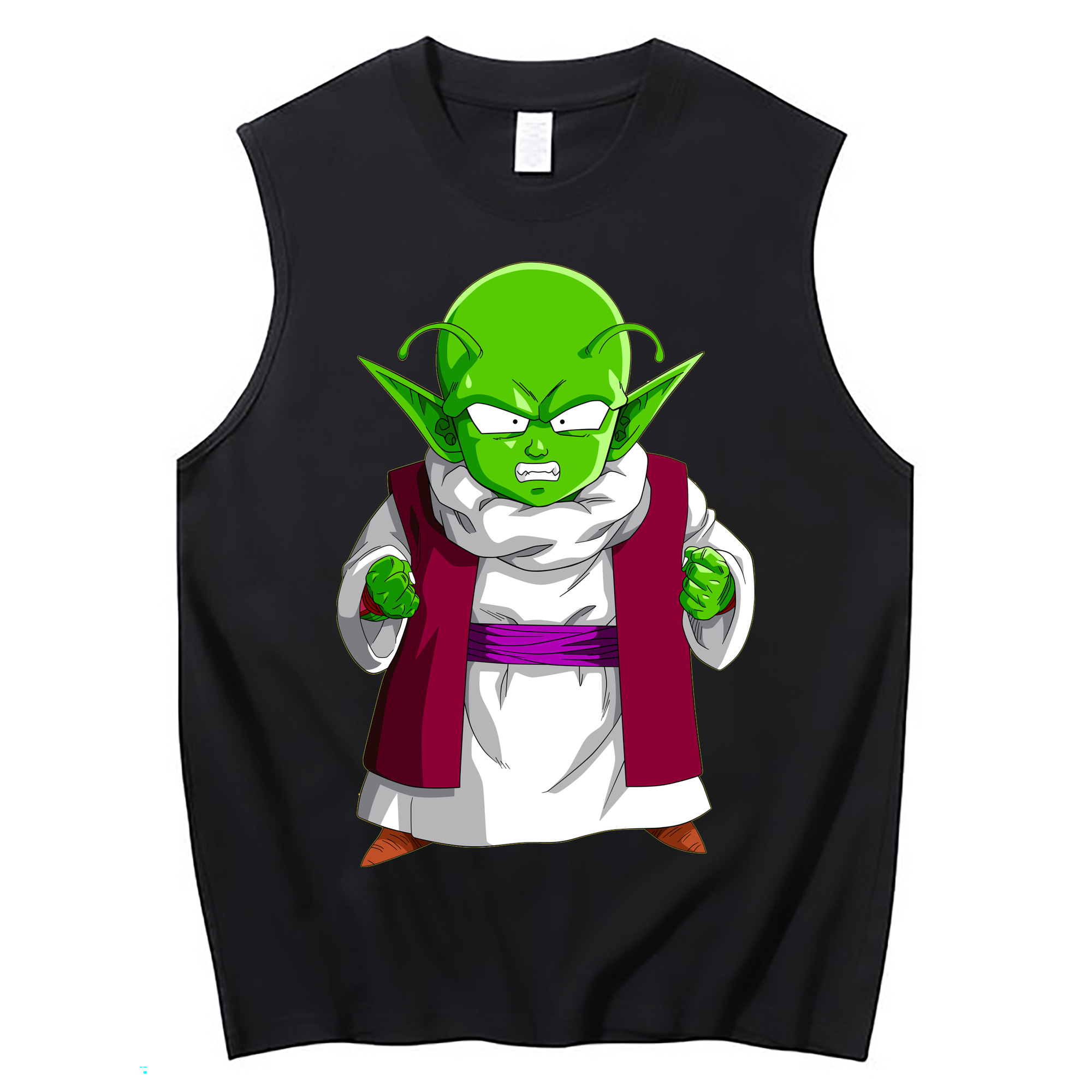 （画像用） ドラゴンボール ピッコロ DRAGON BALL Piccolo コットン100％タンクトップ（フロントプリント）