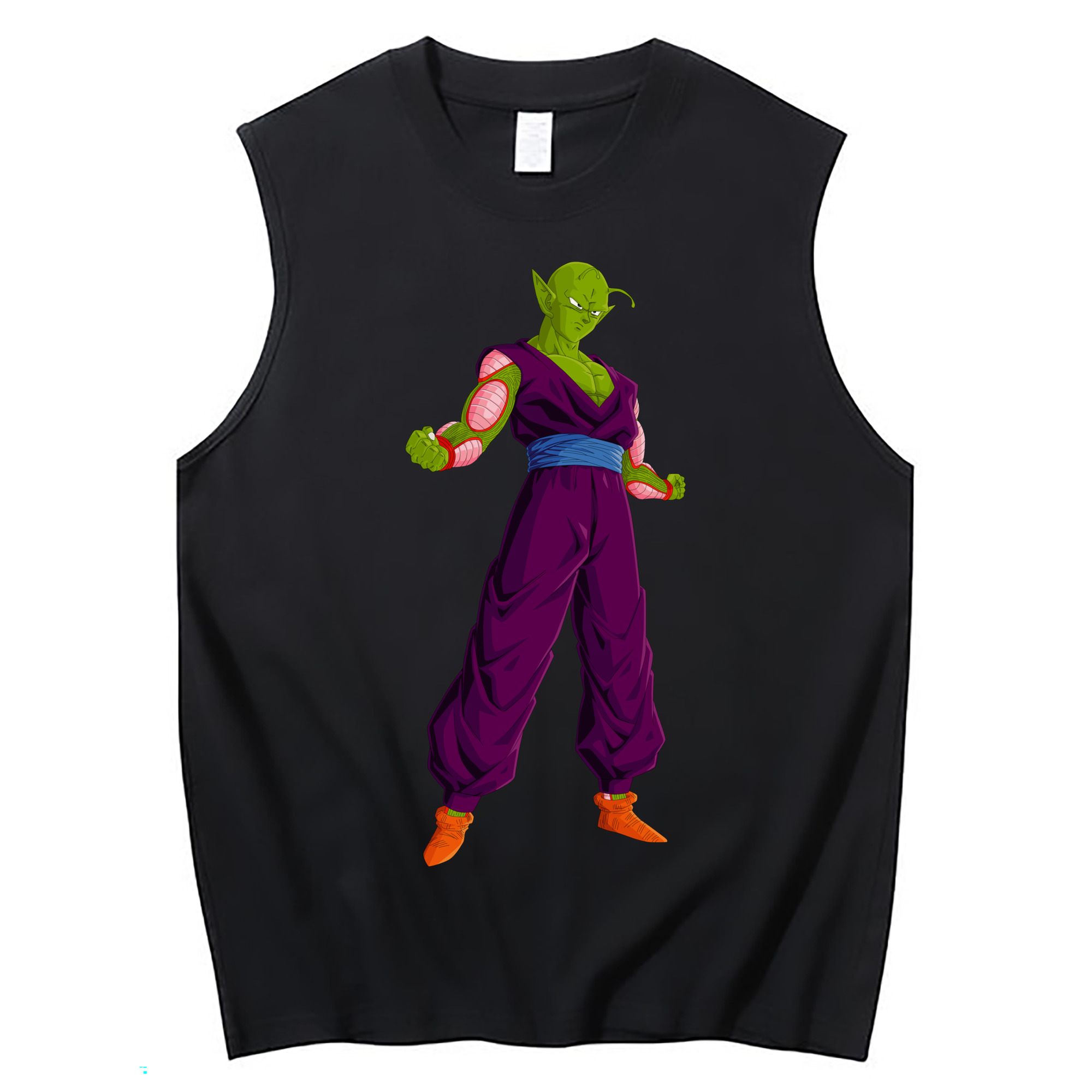 （画像用） ドラゴンボール ピッコロ DRAGON BALL Piccolo コットン100％タンクトップ（フロントプリント）