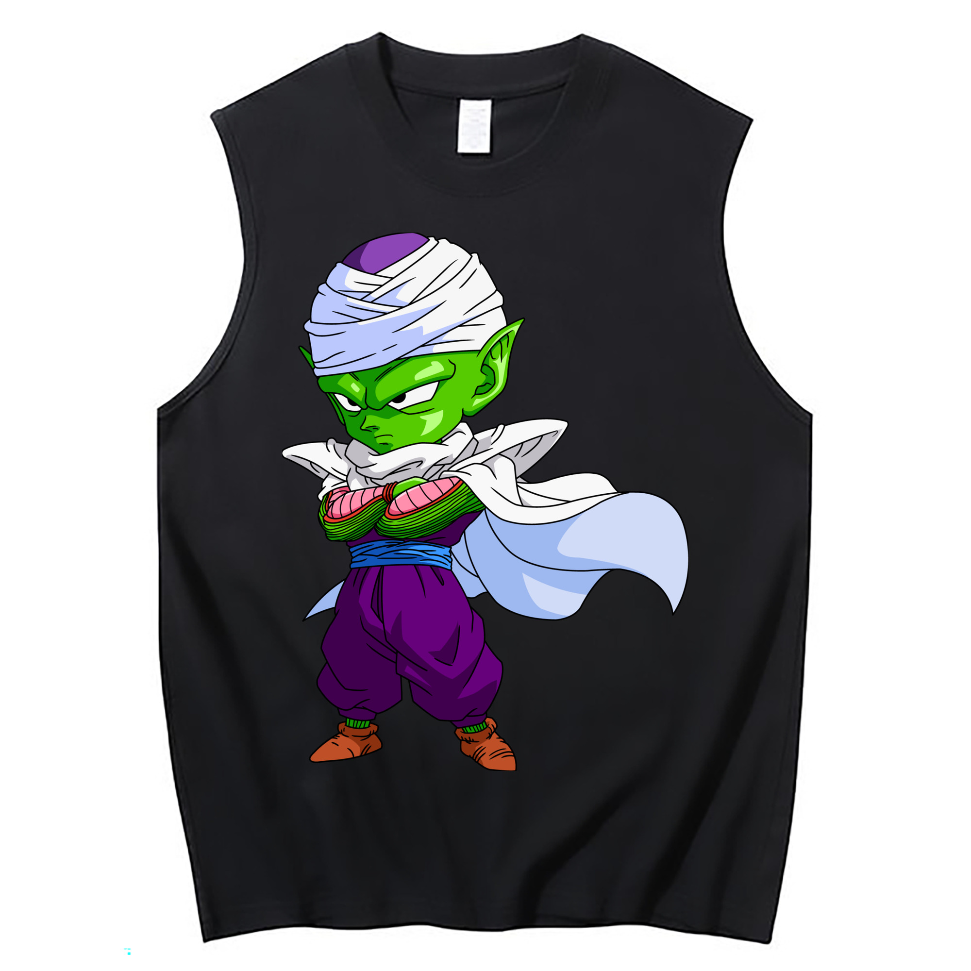 （画像用） ドラゴンボール ピッコロ DRAGON BALL Piccolo コットン100％タンクトップ（フロントプリント）