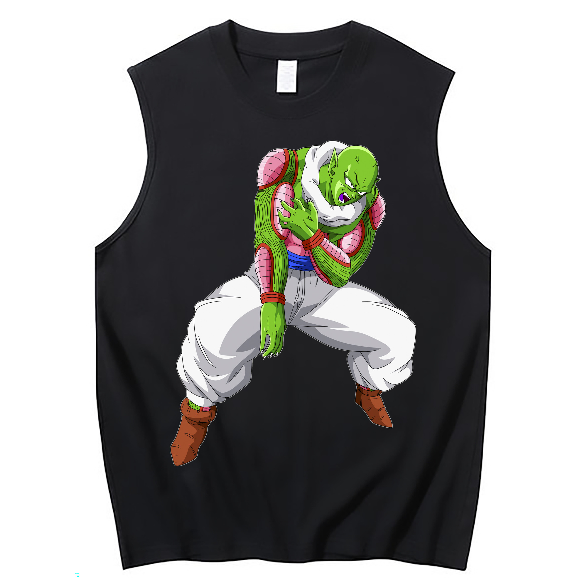 （画像用） ドラゴンボール ピッコロ DRAGON BALL Piccolo コットン100％タンクトップ（フロントプリント）