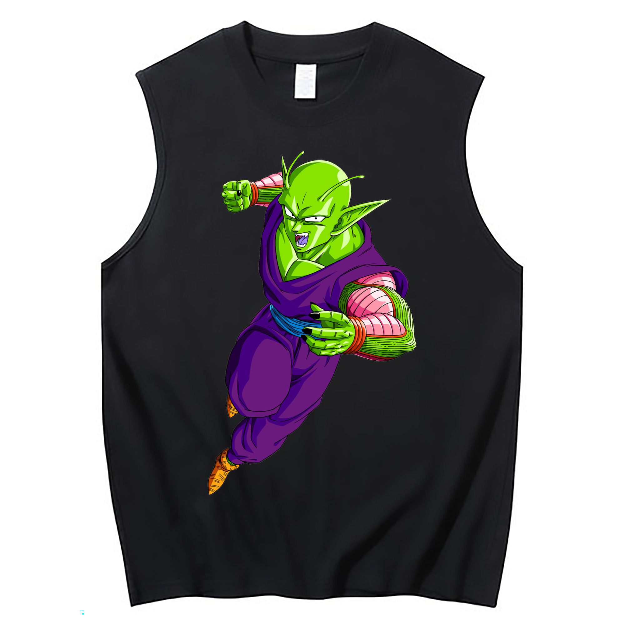 （画像用） ドラゴンボール ピッコロ DRAGON BALL Piccolo コットン100％タンクトップ（フロントプリント）