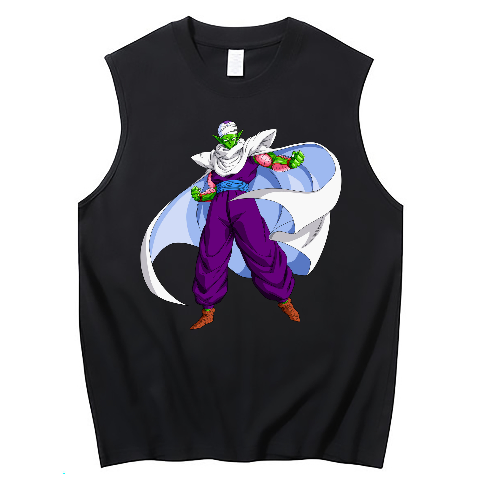 （画像用） ドラゴンボール ピッコロ DRAGON BALL Piccolo コットン100％タンクトップ（フロントプリント）