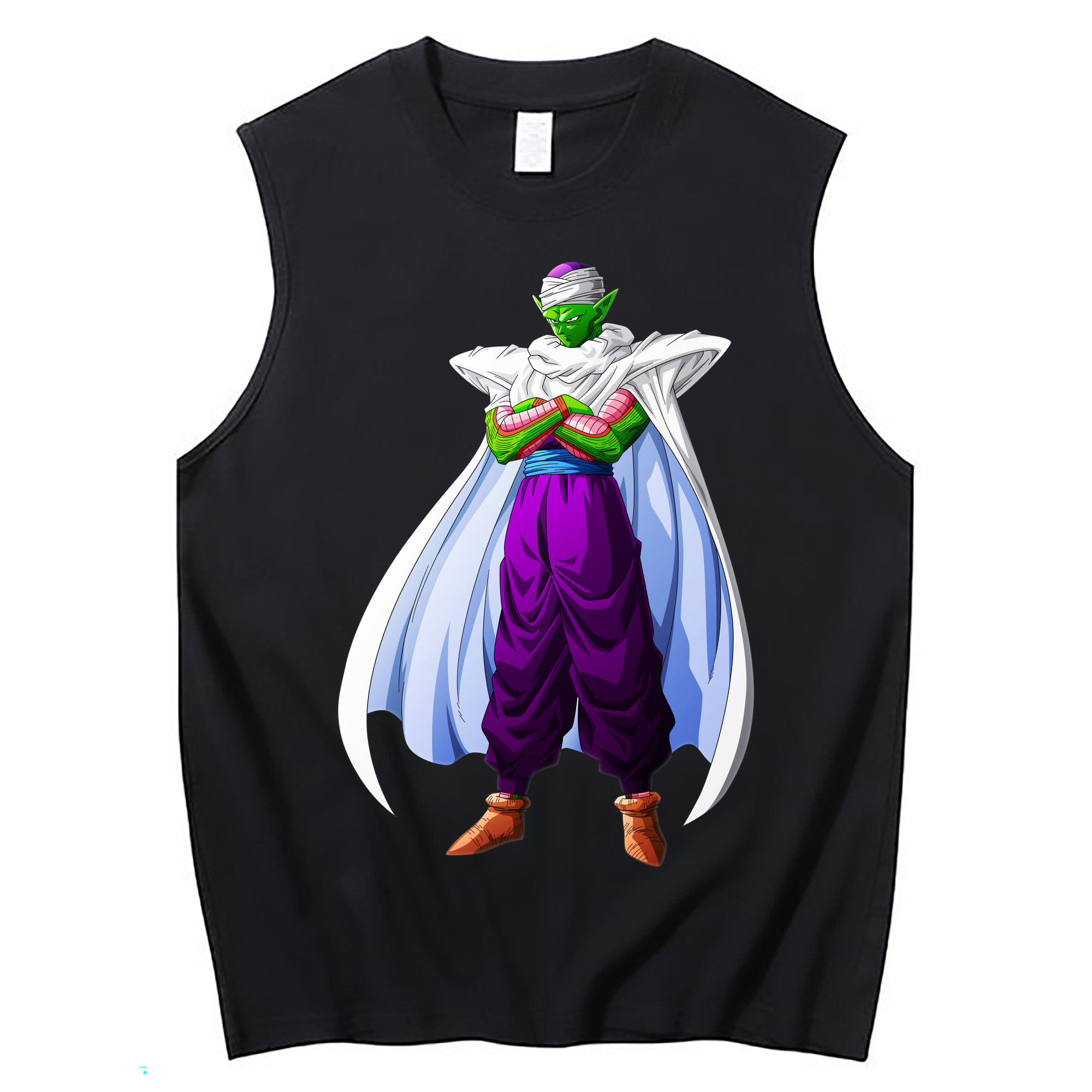 （画像用） ドラゴンボール ピッコロ DRAGON BALL Piccolo コットン100％タンクトップ（フロントプリント）