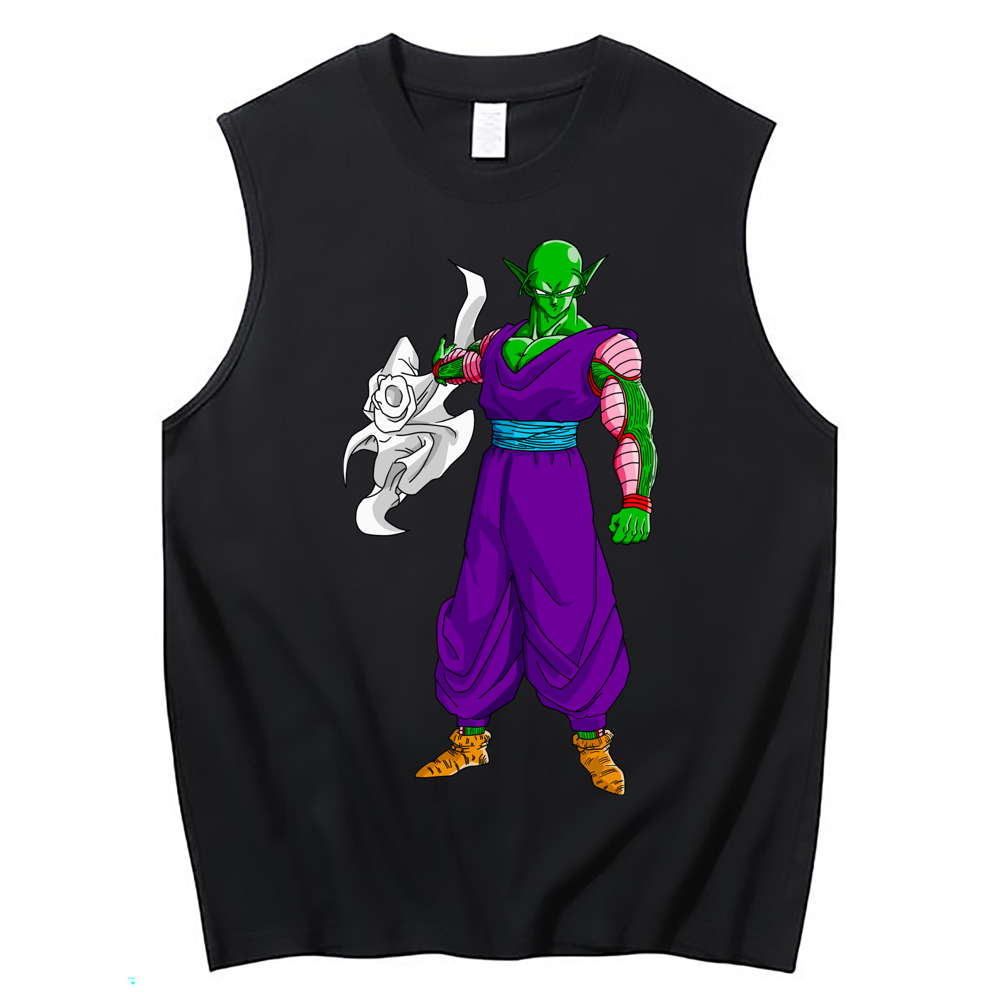 （画像用） ドラゴンボール ピッコロ DRAGON BALL Piccolo コットン100％タンクトップ（フロントプリント）