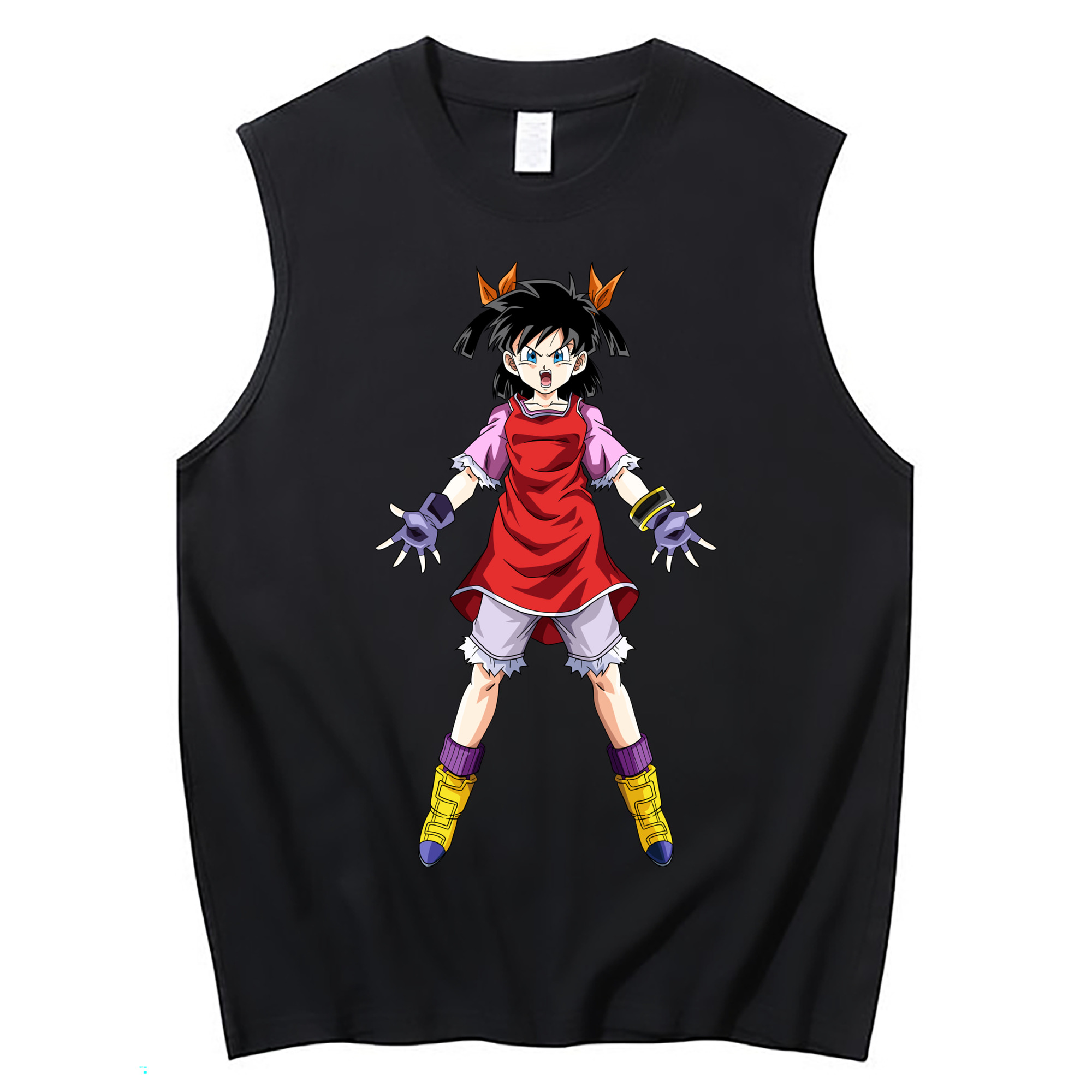 （画像用） ドラゴンボール パン DRAGON BALL Pan コットン100％タンクトップ（フロントプリント）