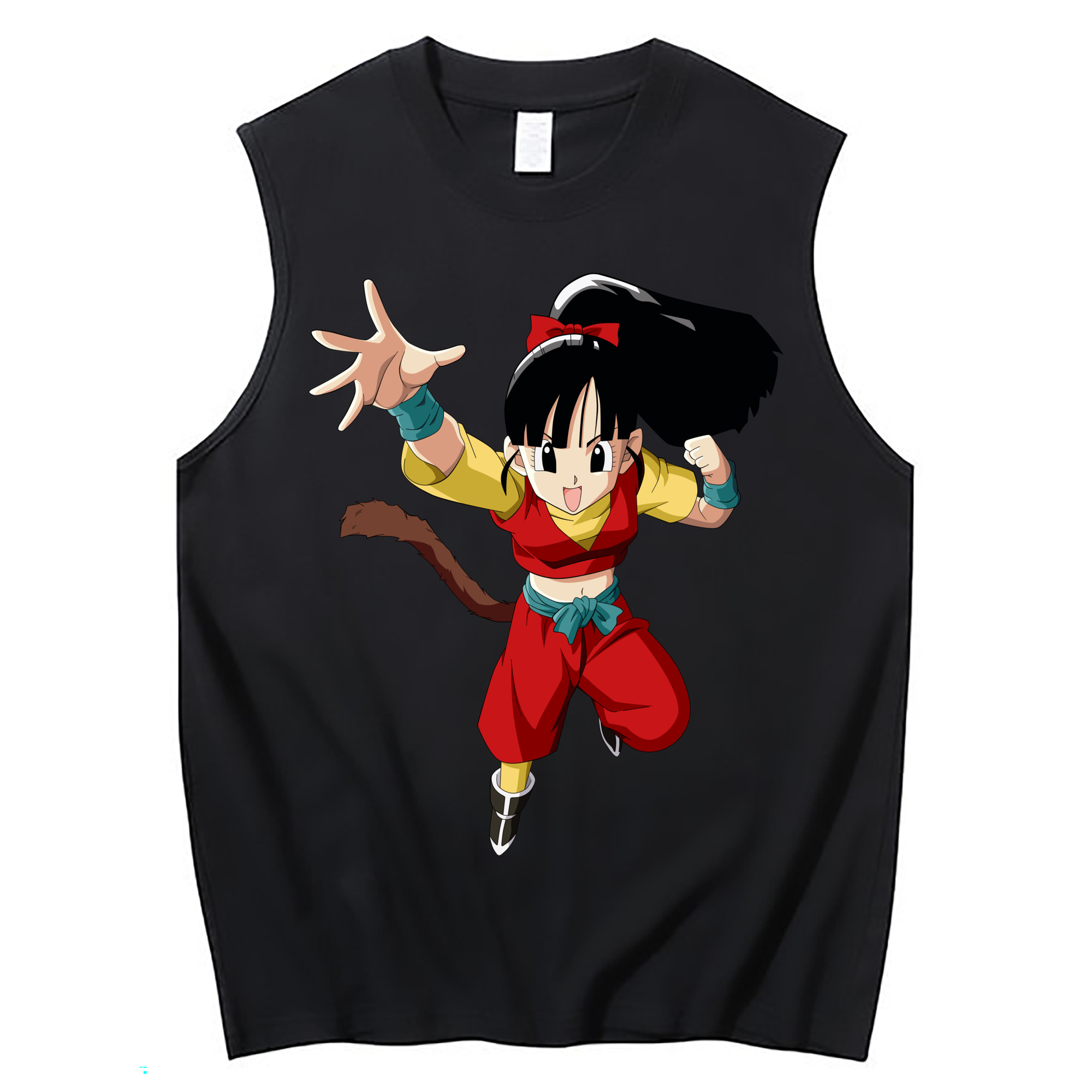 （画像用） ドラゴンボール パン DRAGON BALL Pan コットン100％タンクトップ（フロントプリント）