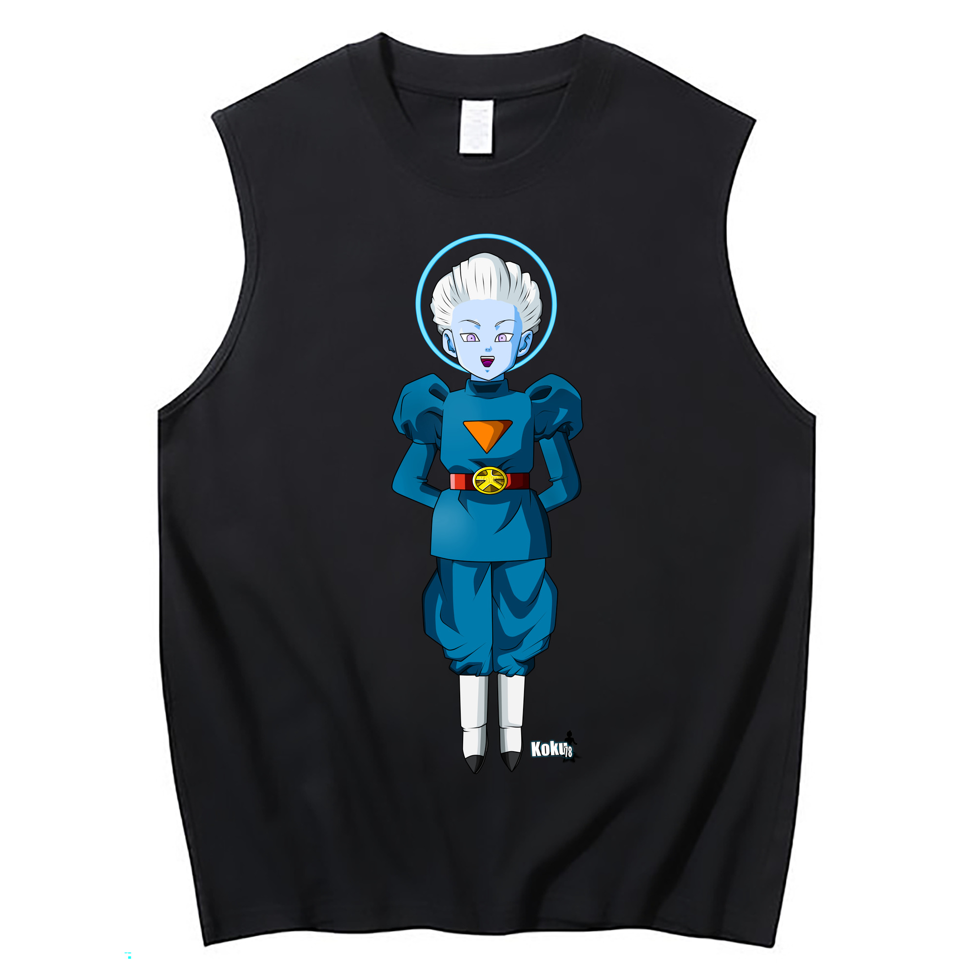 （画像用） ドラゴンボール DRAGON BALL コットン100％タンクトップ（フロントプリント）