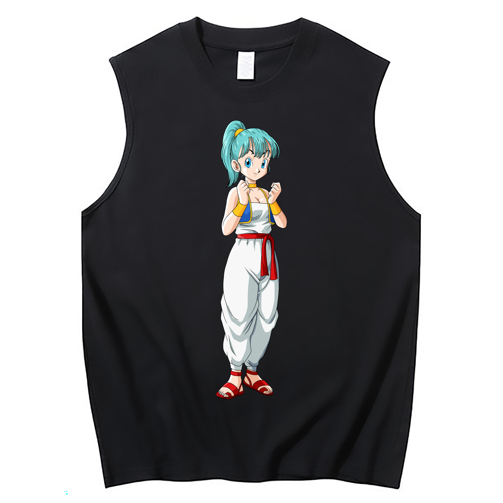 （画像用） ドラゴンボール DRAGON BALL コットン100％タンクトップ（フロントプリント）