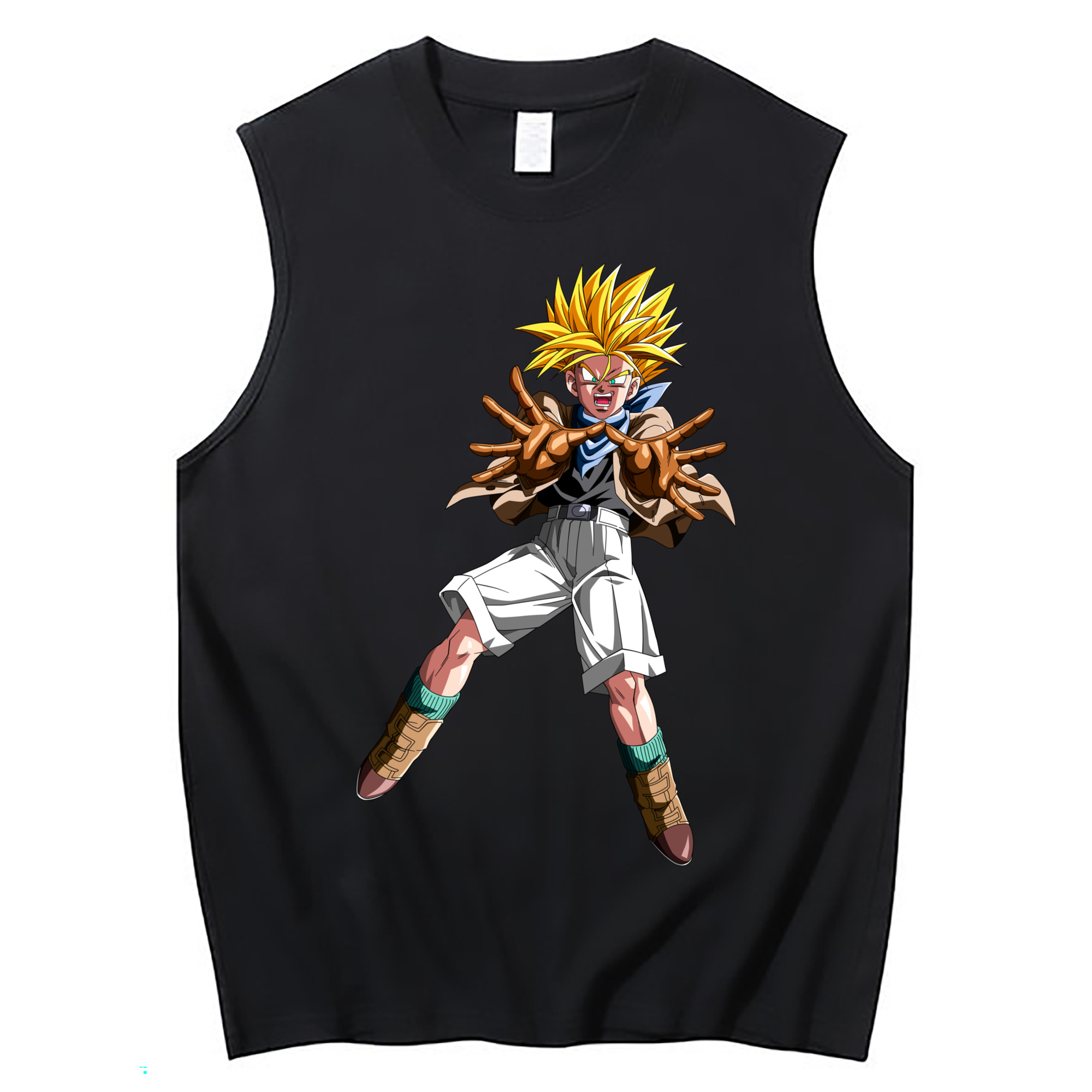 （画像用） ドラゴンボール DRAGON BALL コットン100％タンクトップ（フロントプリント）