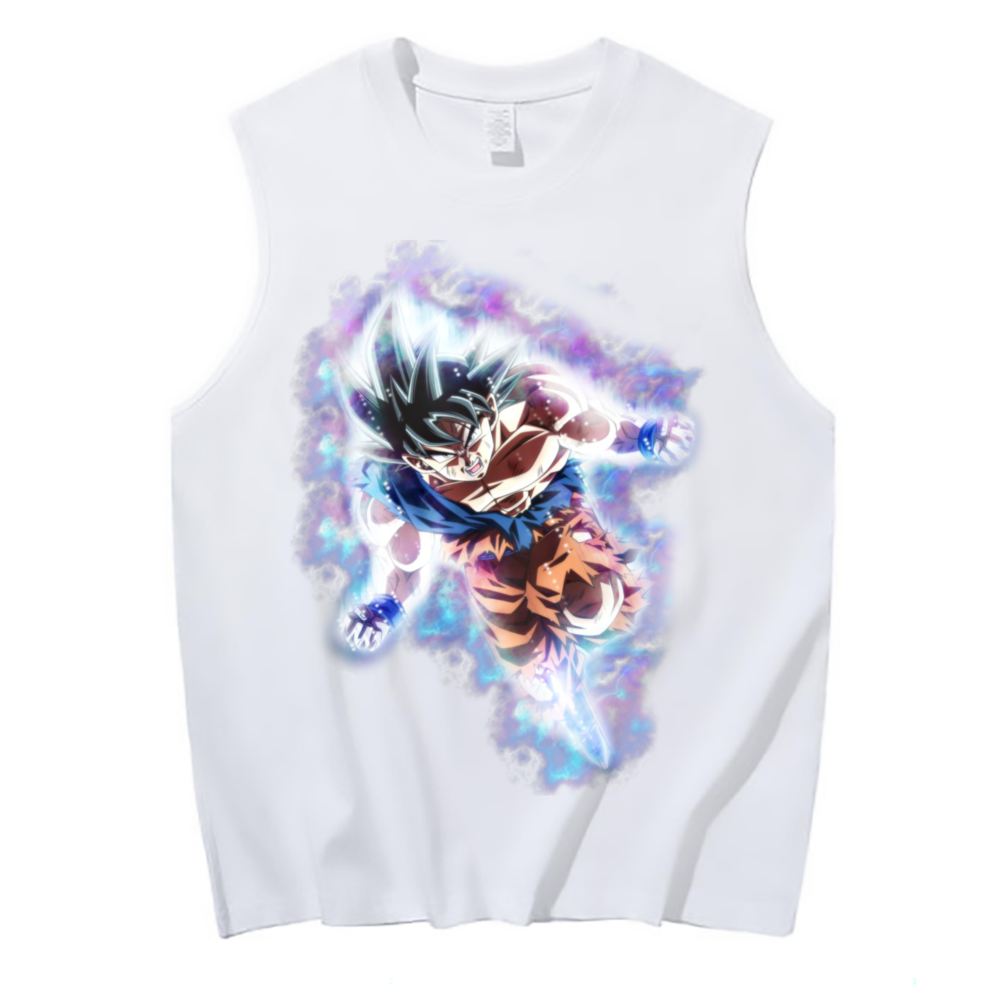 （画像用） ドラゴンボール 孫悟空（そん ごくう）Son Goku カカロット DRAGON BALL Kakarotto コットン100％タンクトップ（フロントプリント）