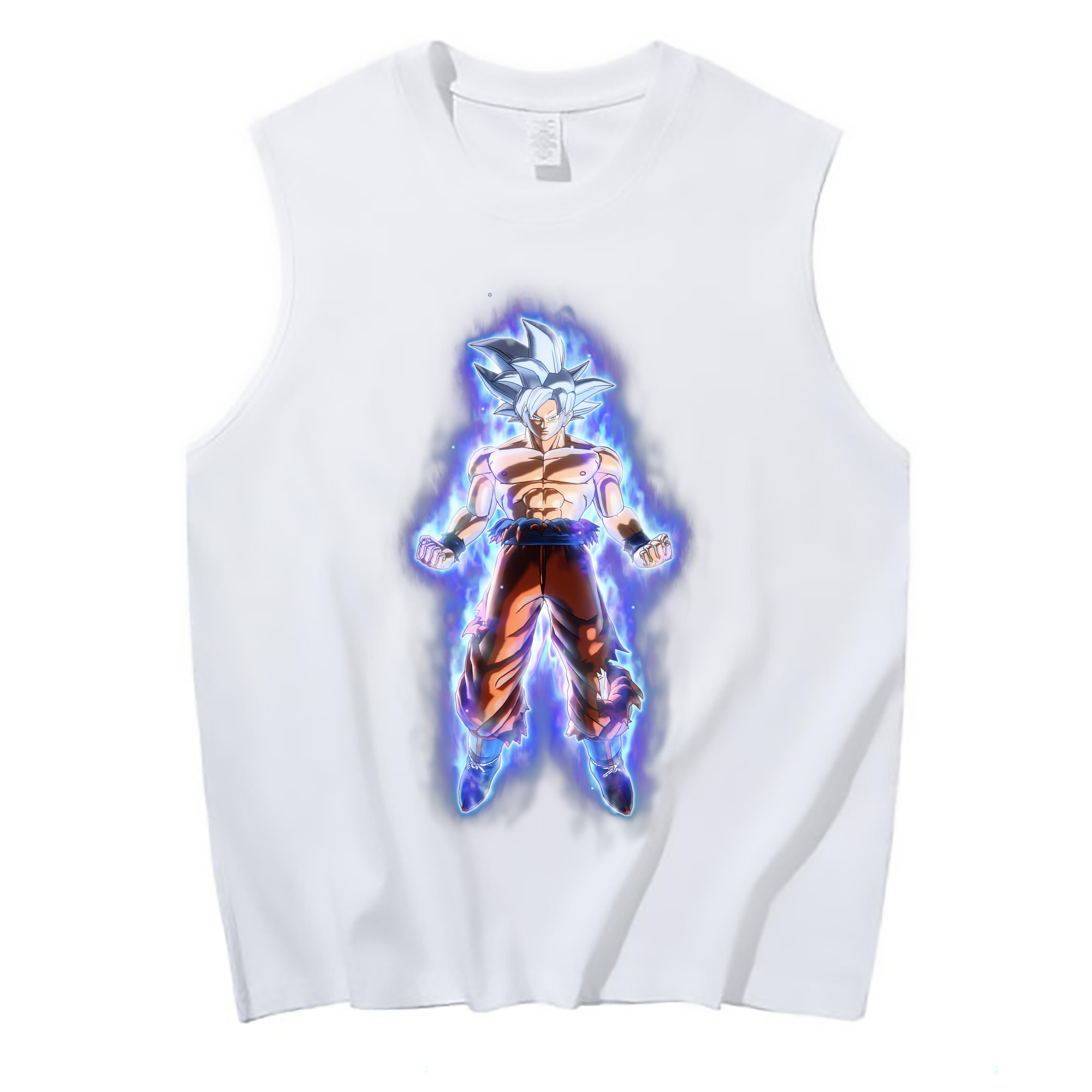 （画像用） ドラゴンボール 孫悟空（そん ごくう）Son Goku カカロット DRAGON BALL Kakarotto コットン100％タンクトップ（フロントプリント）