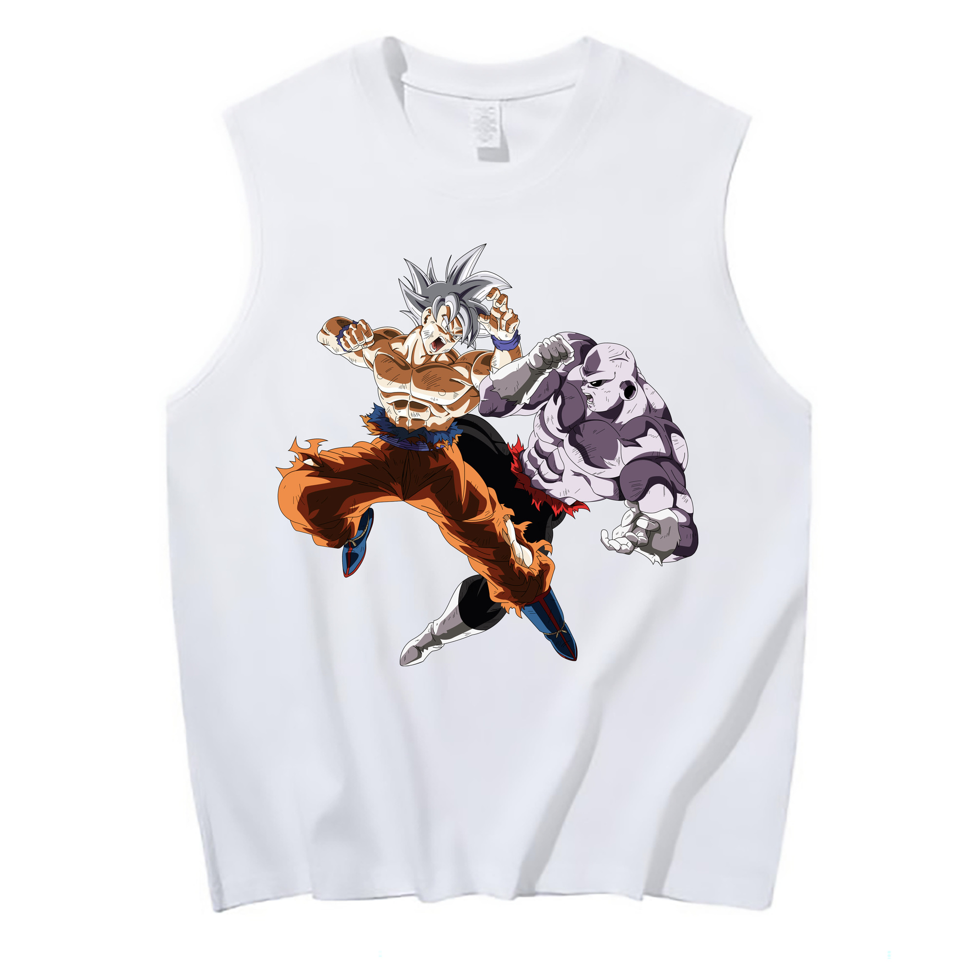 （画像用） ドラゴンボール 孫悟空（そん ごくう）Son Goku カカロット DRAGON BALL Kakarotto コットン100％タンクトップ（フロントプリント）