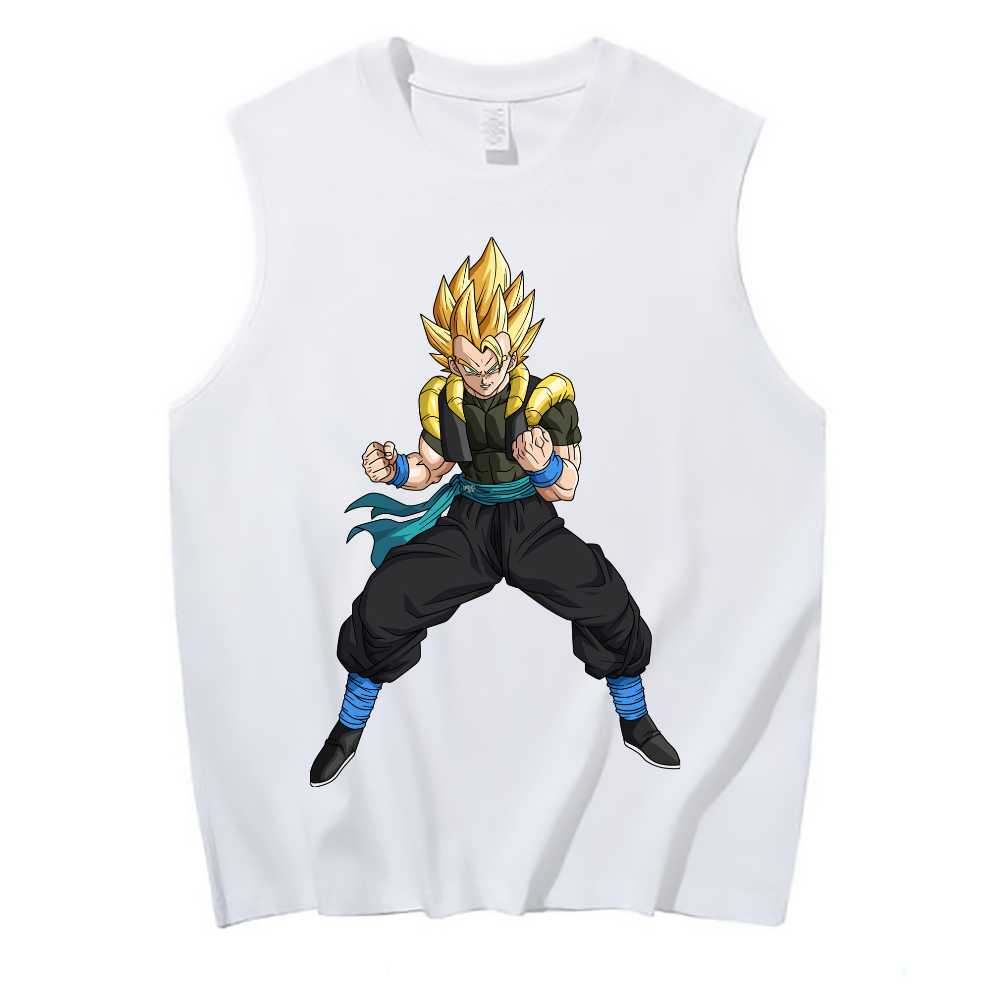 （画像用） ドラゴンボール ベジータ四世（Bejīta Yonsei）DRAGON BALL Vegeta IV コットン100％タンクトップ（フロントプリント）