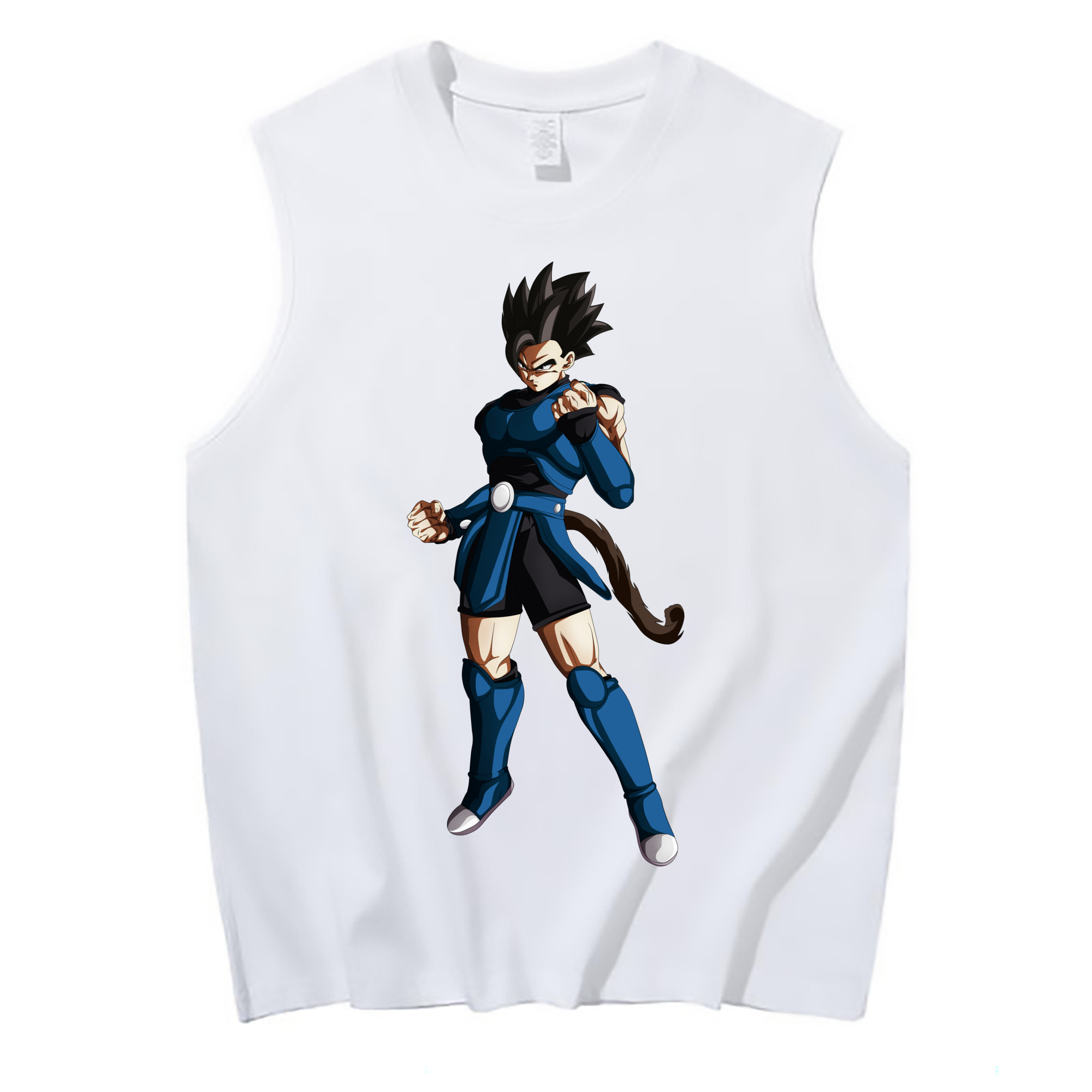 （画像用） ドラゴンボール 孫 悟飯（そんごはん）DRAGON BALL Son Gohan コットン100％タンクトップ（フロントプリント）