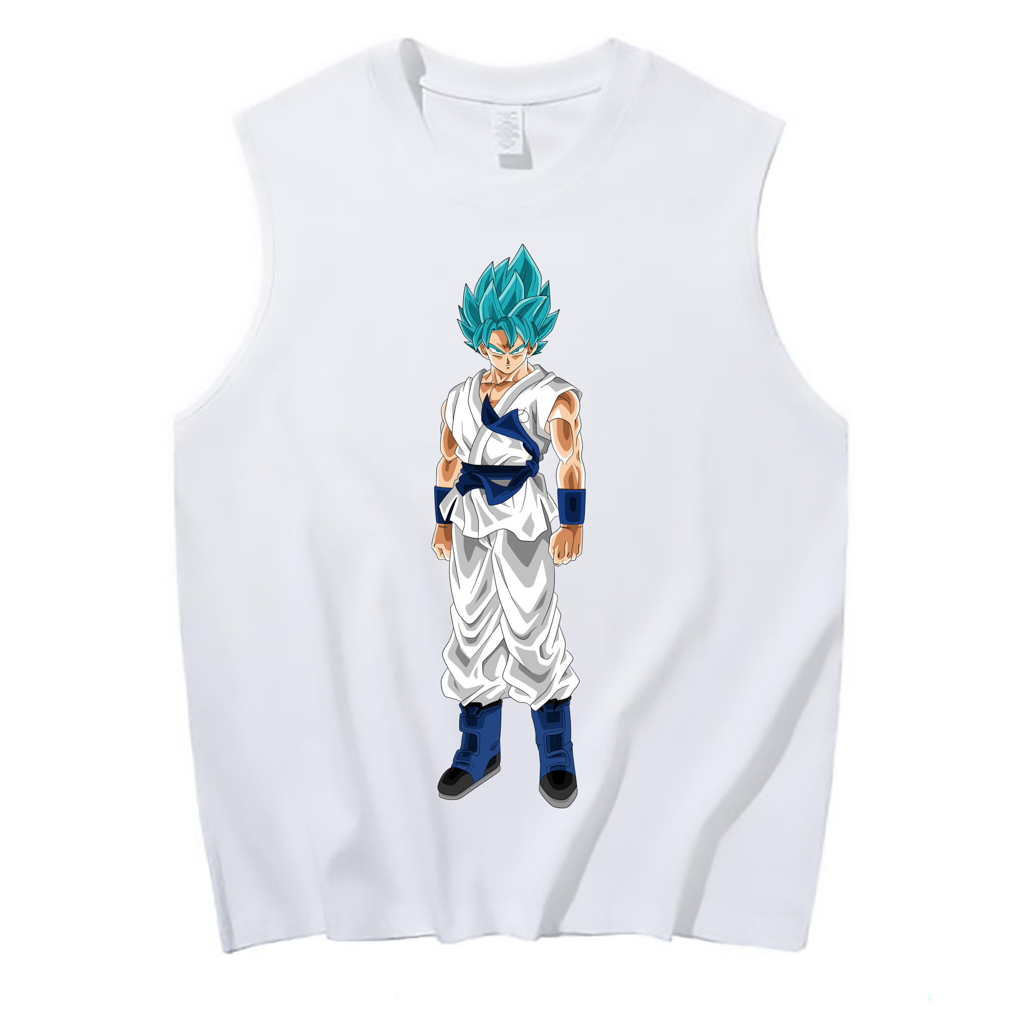 （画像用） ドラゴンボール 孫 悟飯（そんごはん）DRAGON BALL Son Gohan コットン100％タンクトップ（フロントプリント）