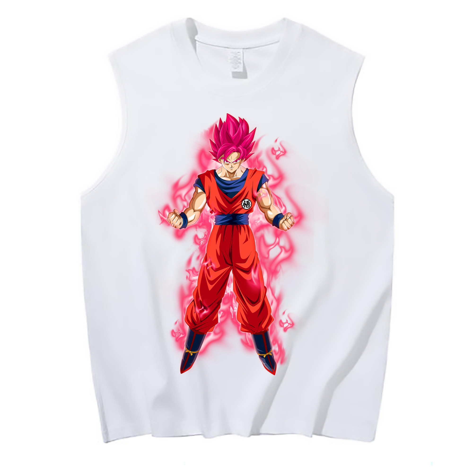 （画像用） ドラゴンボール 孫 悟飯（そんごはん）DRAGON BALL Son Gohan コットン100％タンクトップ（フロントプリント）