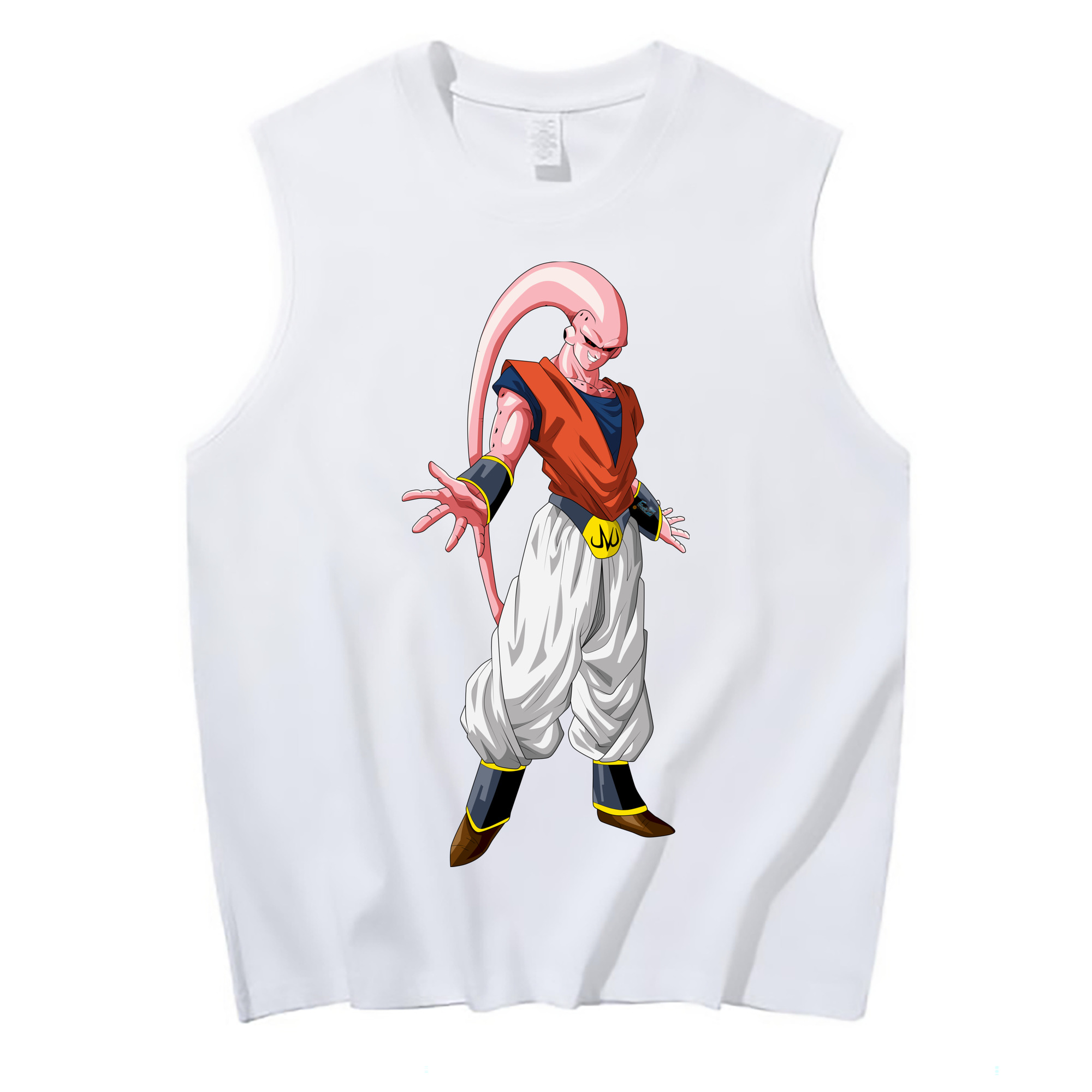 （画像用） ドラゴンボール 魔人ブウ DRAGON BALL Majin Buu コットン100％タンクトップ（フロントプリント）