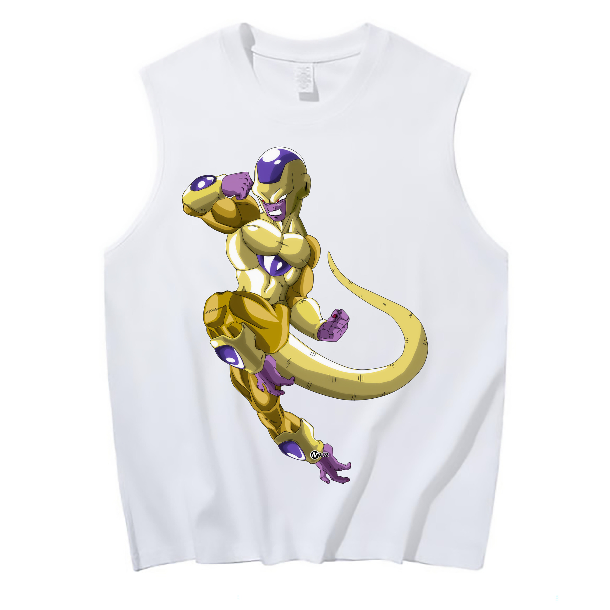 （画像用） ドラゴンボール フリーザ DRAGON BALL Frieza コットン100％タンクトップ（フロントプリント）