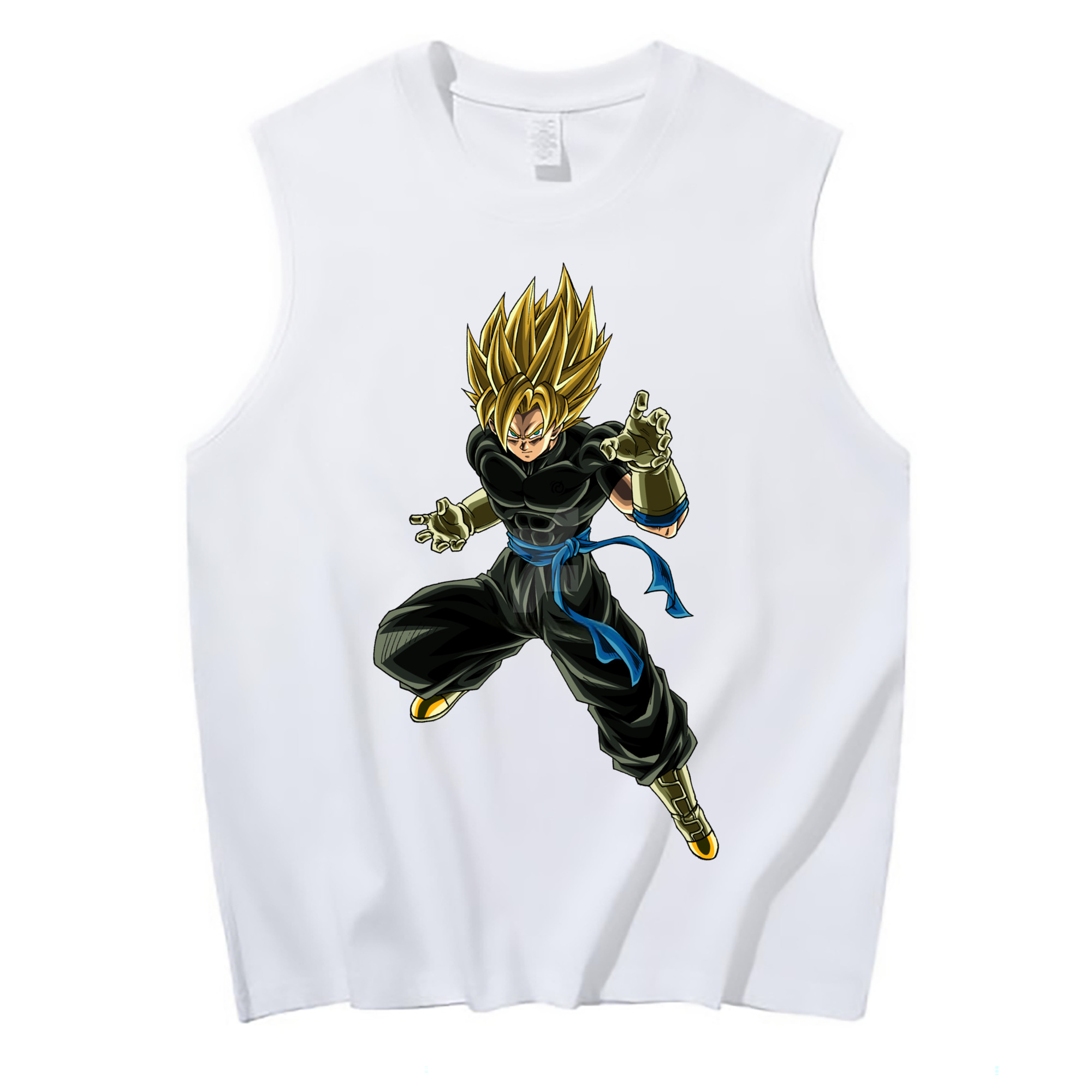 （画像用） ドラゴンボール ベジット DRAGON BALL Vegetto コットン100％タンクトップ（フロントプリント）