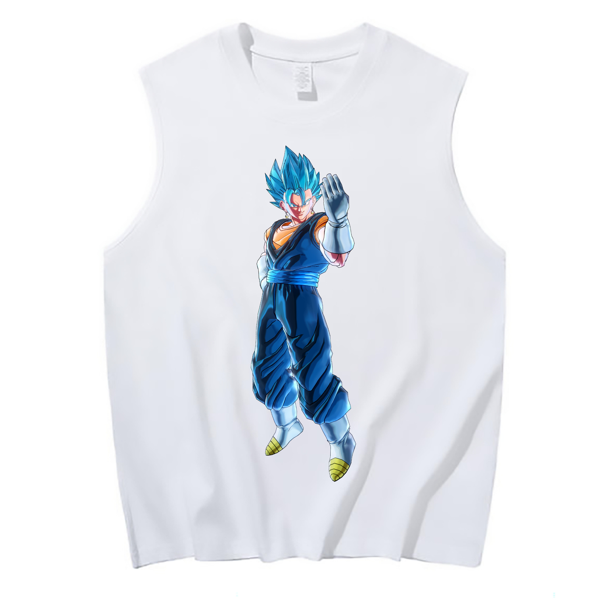 （画像用） ドラゴンボール ベジット DRAGON BALL Vegetto コットン100％タンクトップ（フロントプリント）